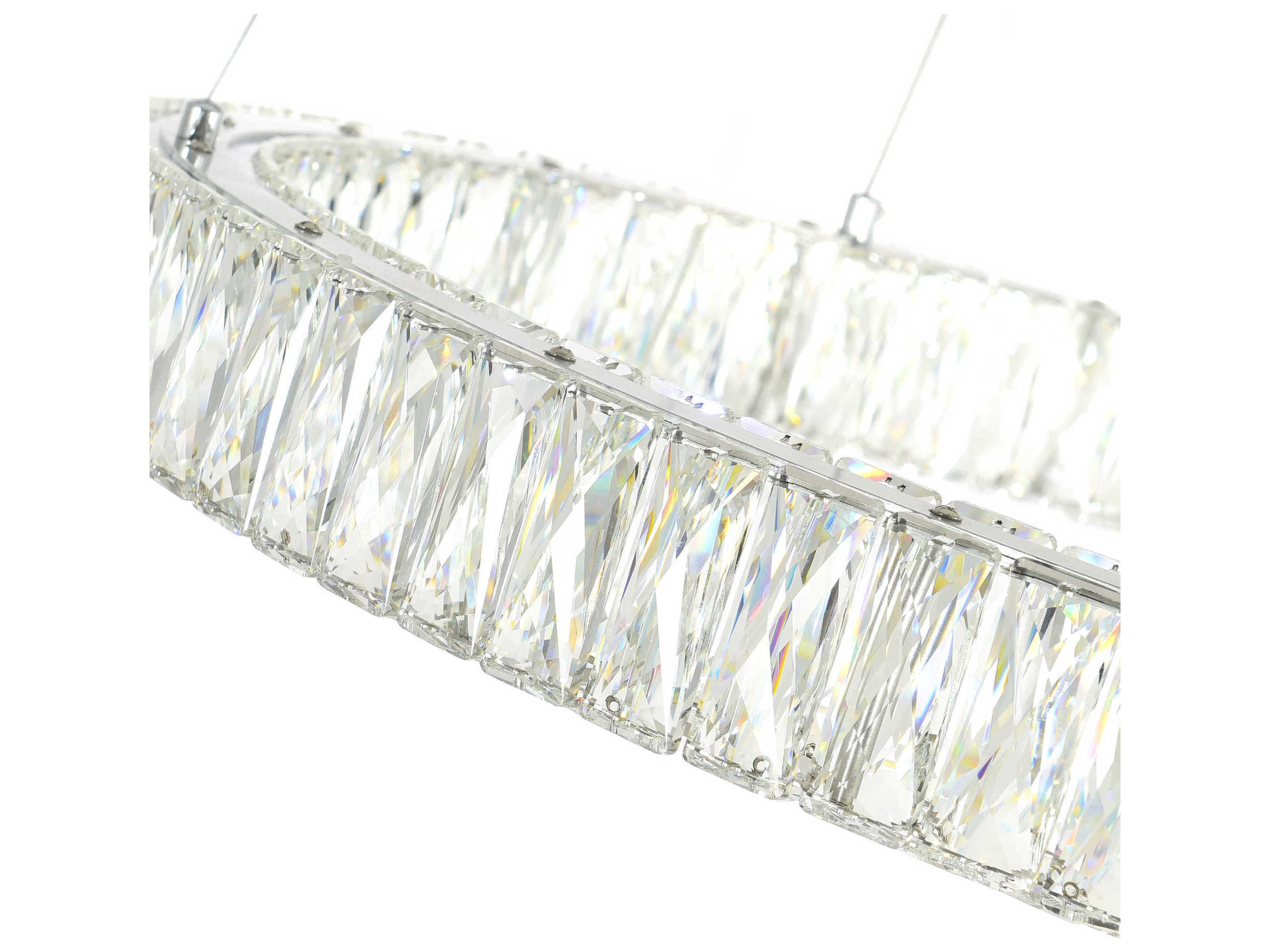 CWI Lighting Madeline Chrome Round Tiered Pendant