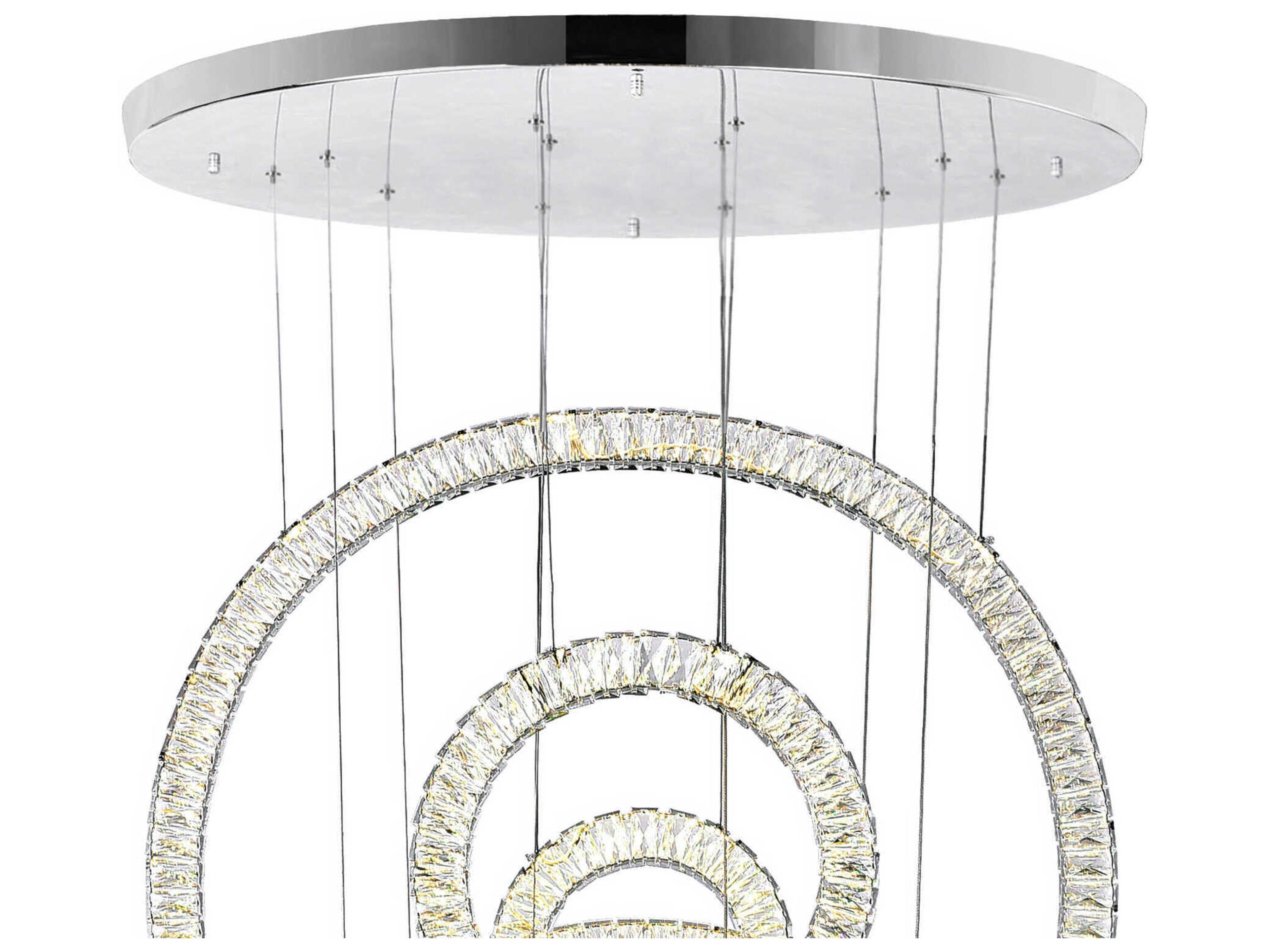 CWI Lighting Celina Chrome Pendant