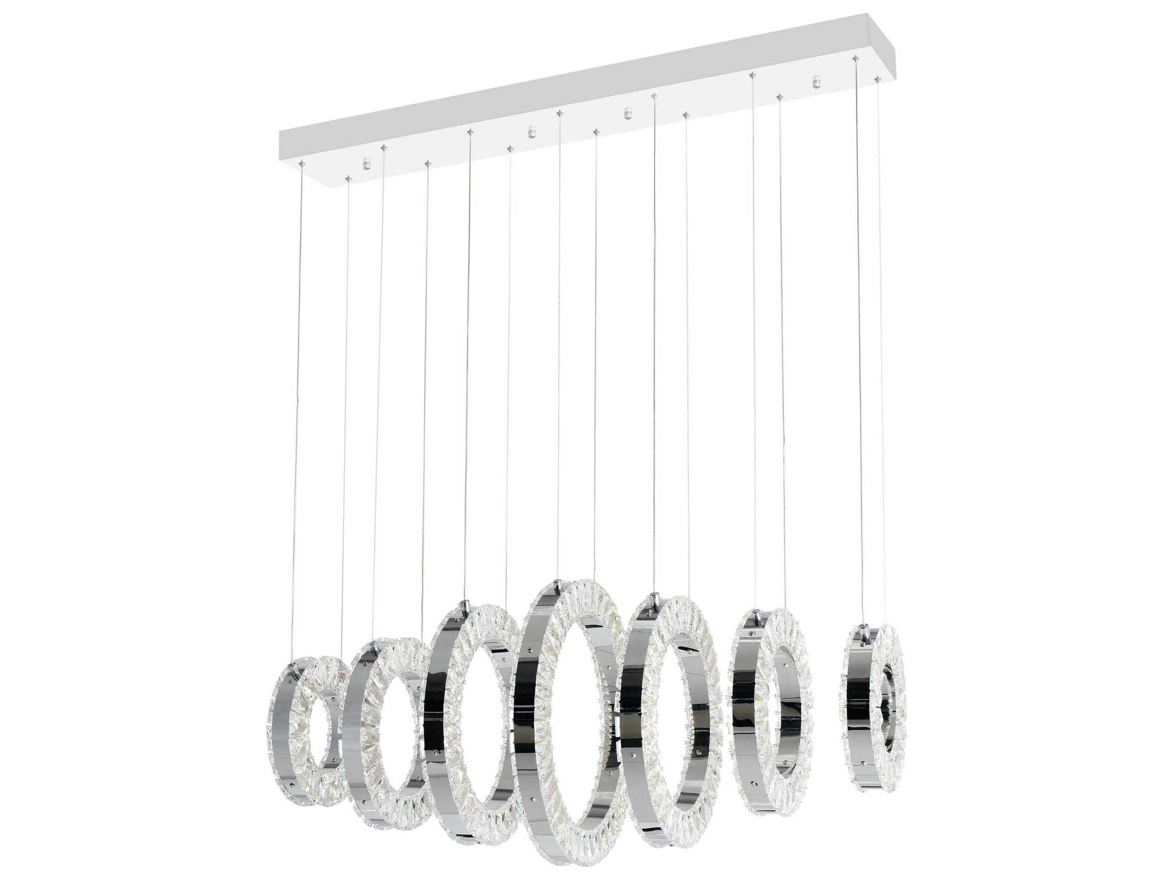 Celina Chrome Island Pendant