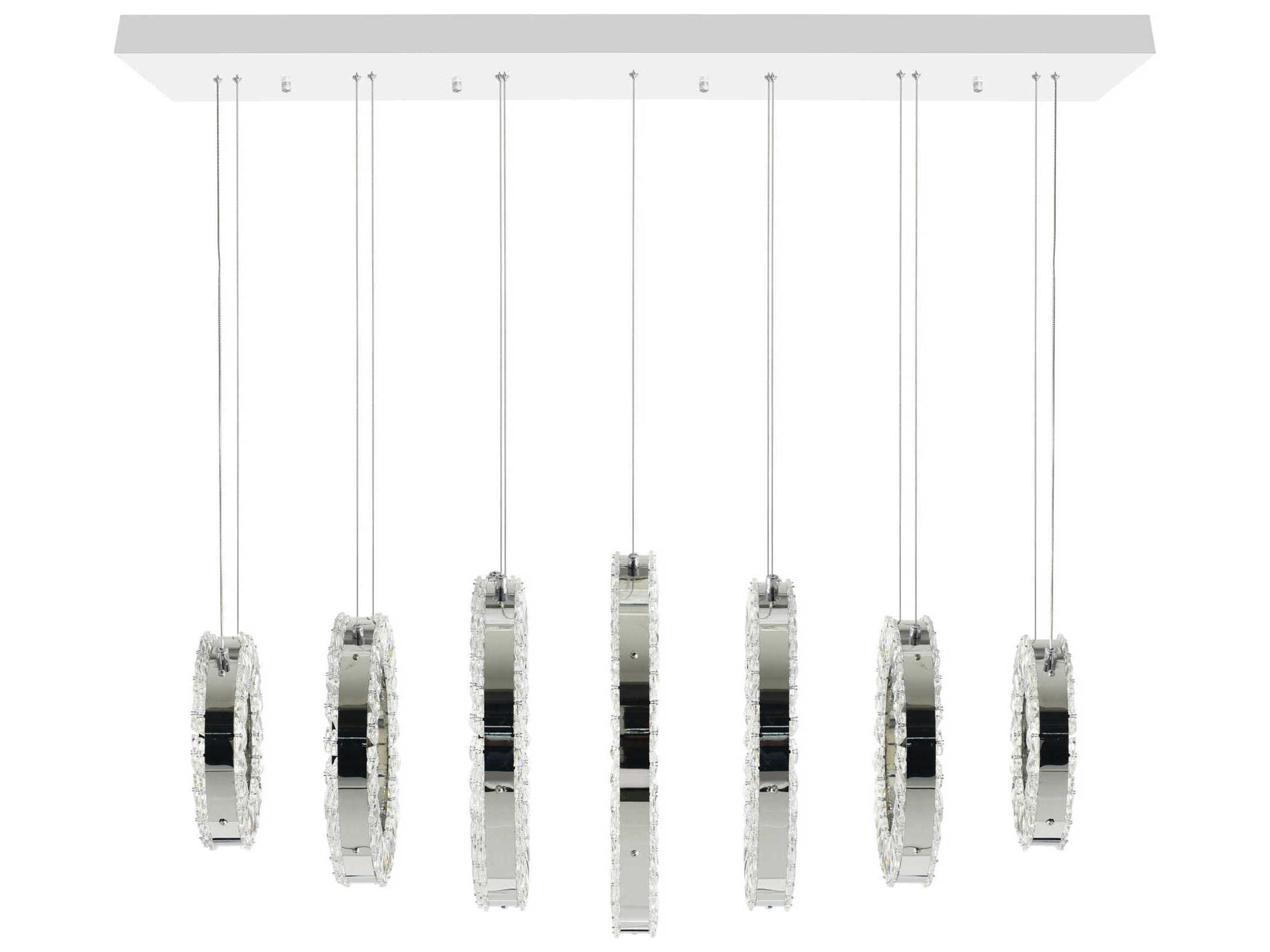 CWI Lighting Celina Chrome Island Pendant