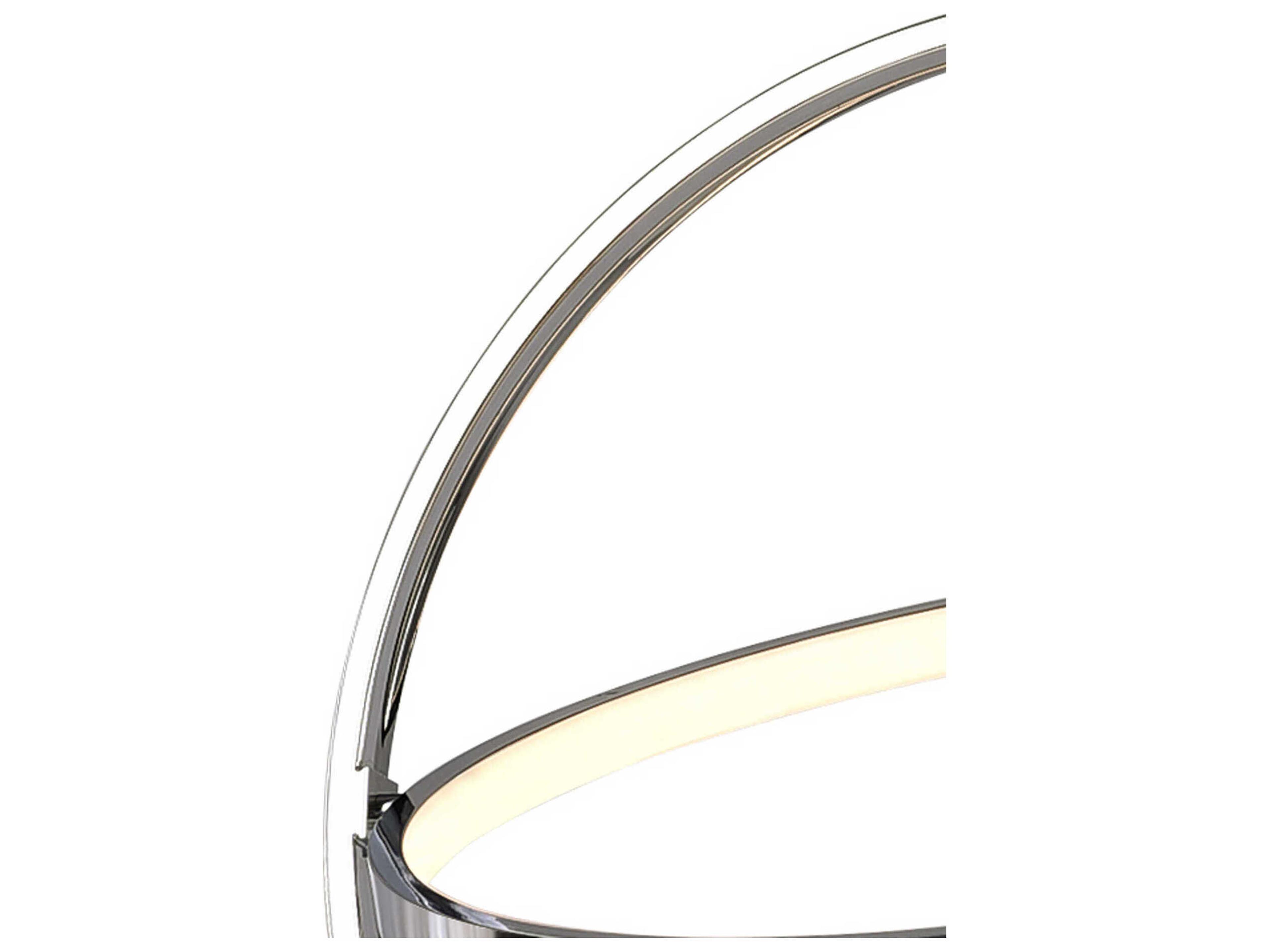 CWI Lighting Colette Chrome Round Pendant