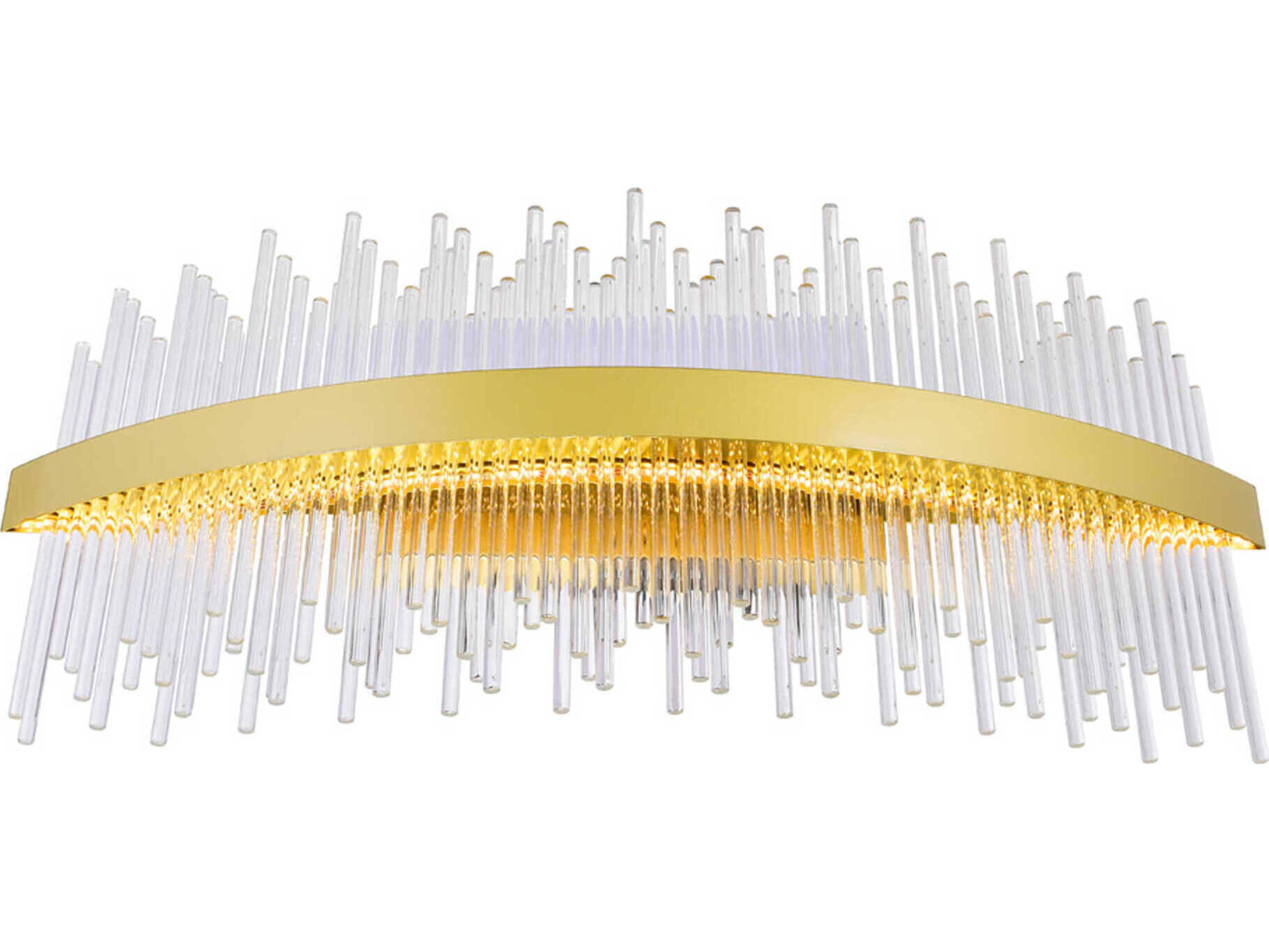 CWI Lighting Genevieve Medallion Gold Vanity Light