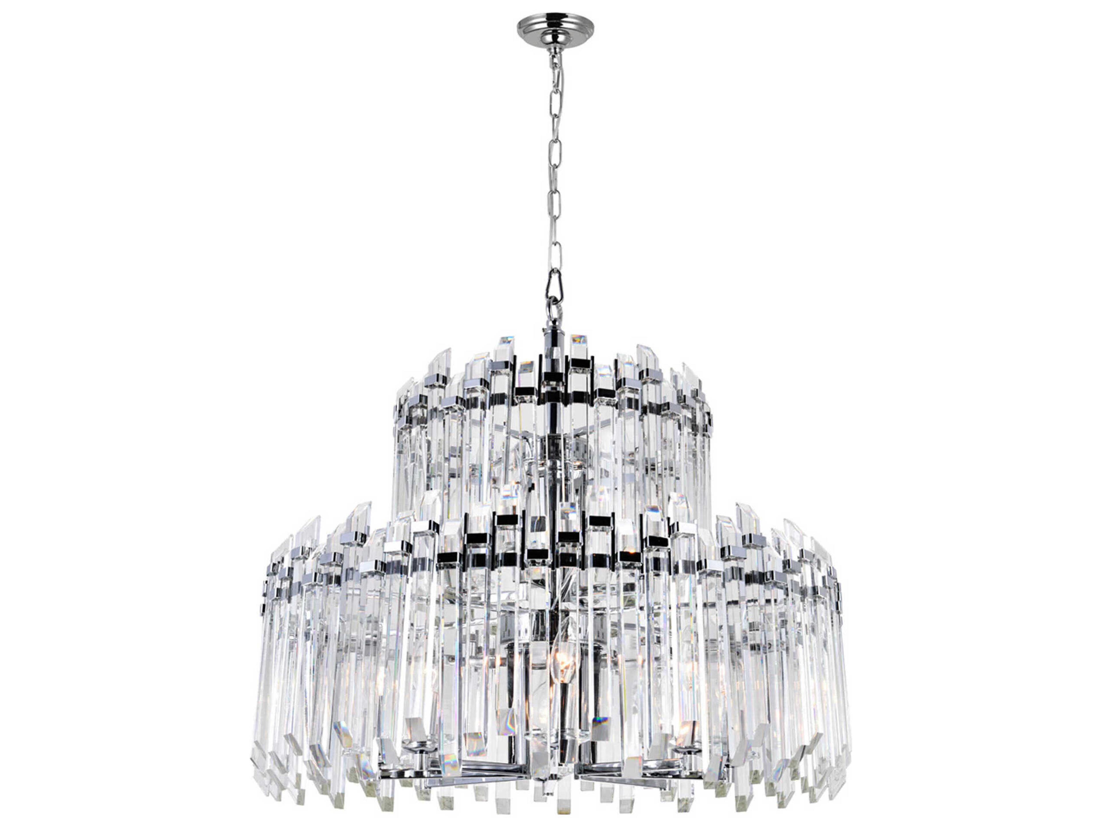 Henrietta 12-Light Chrome Chandelier