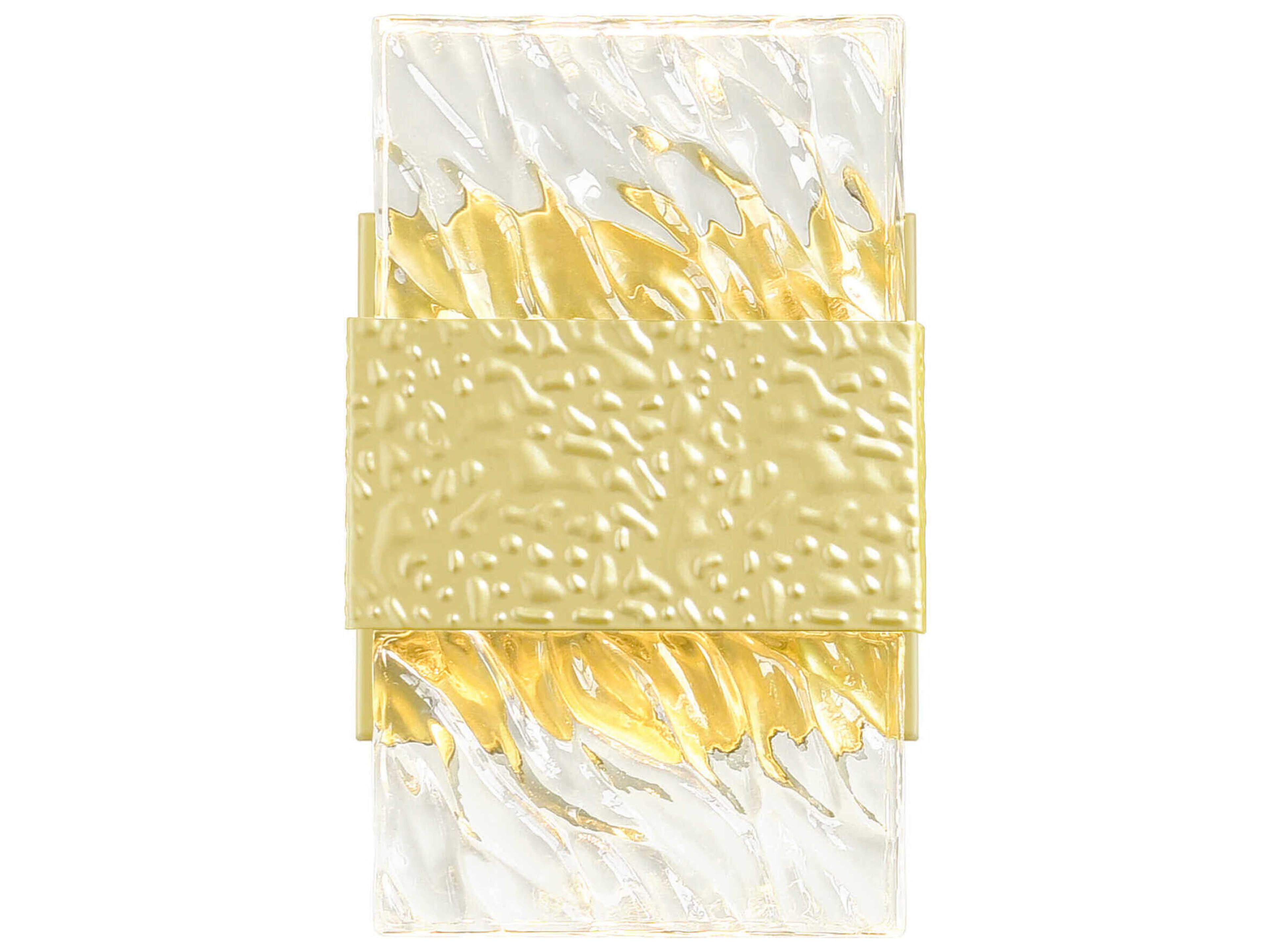 Carolina Gold Leaf Wall Sconce