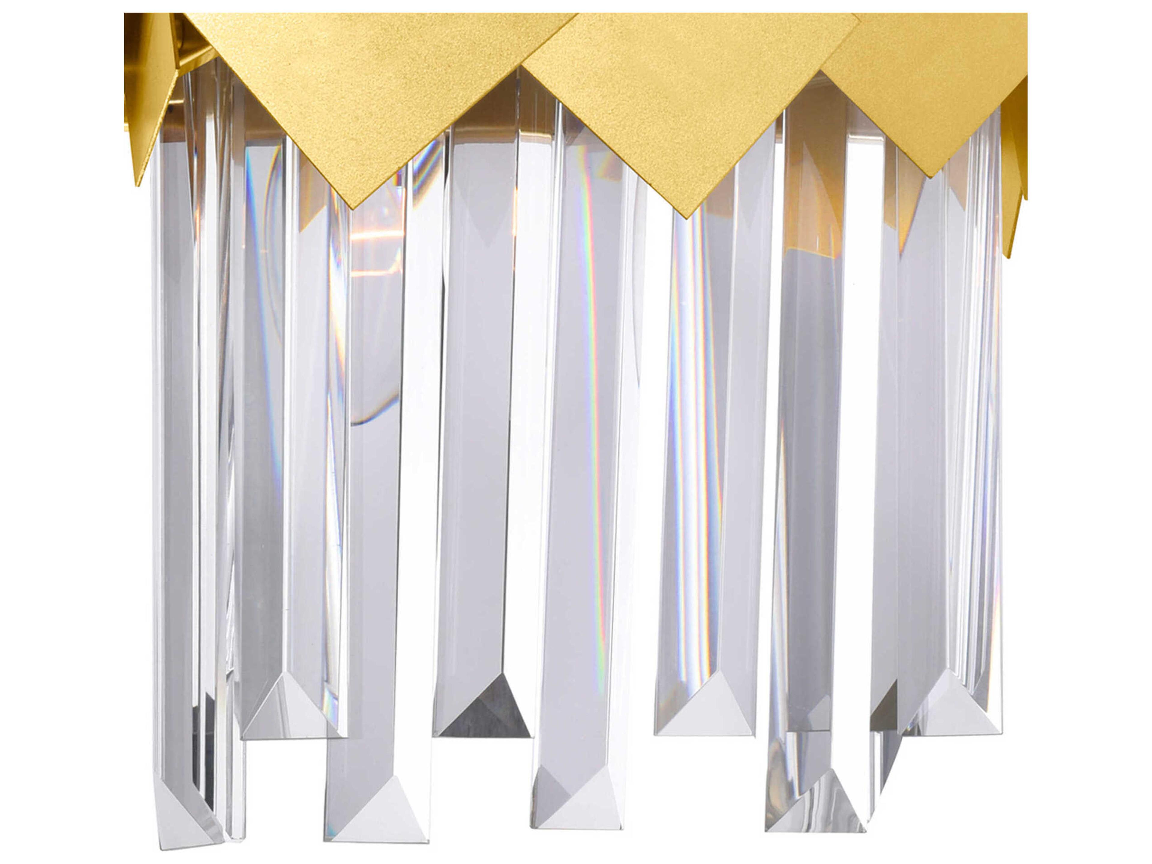 CWI Lighting Panache 1-Light Medallion Gold Wall Sconce