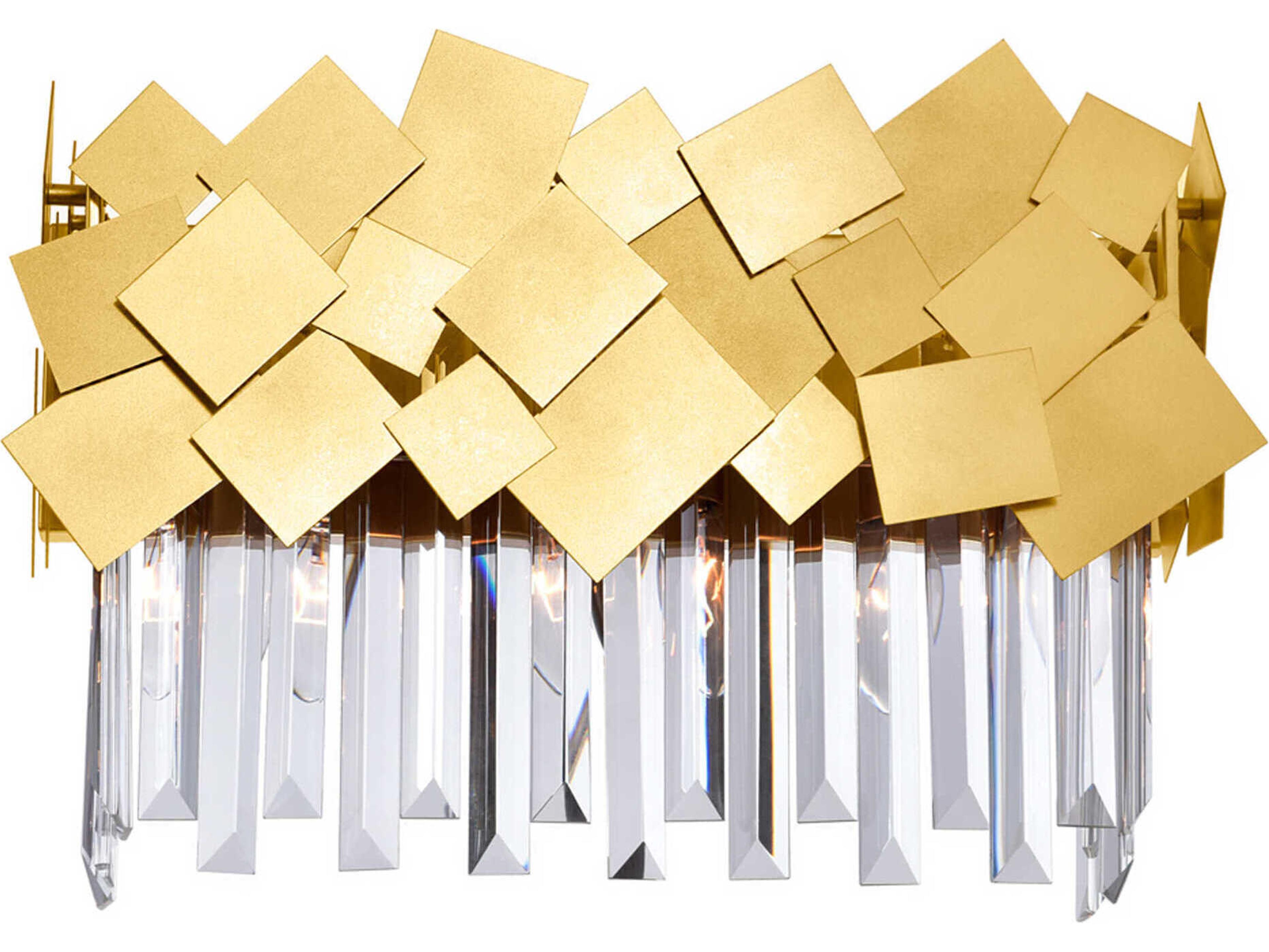 CWI Lighting Panache 3-Light Medallion Gold Vanity Light