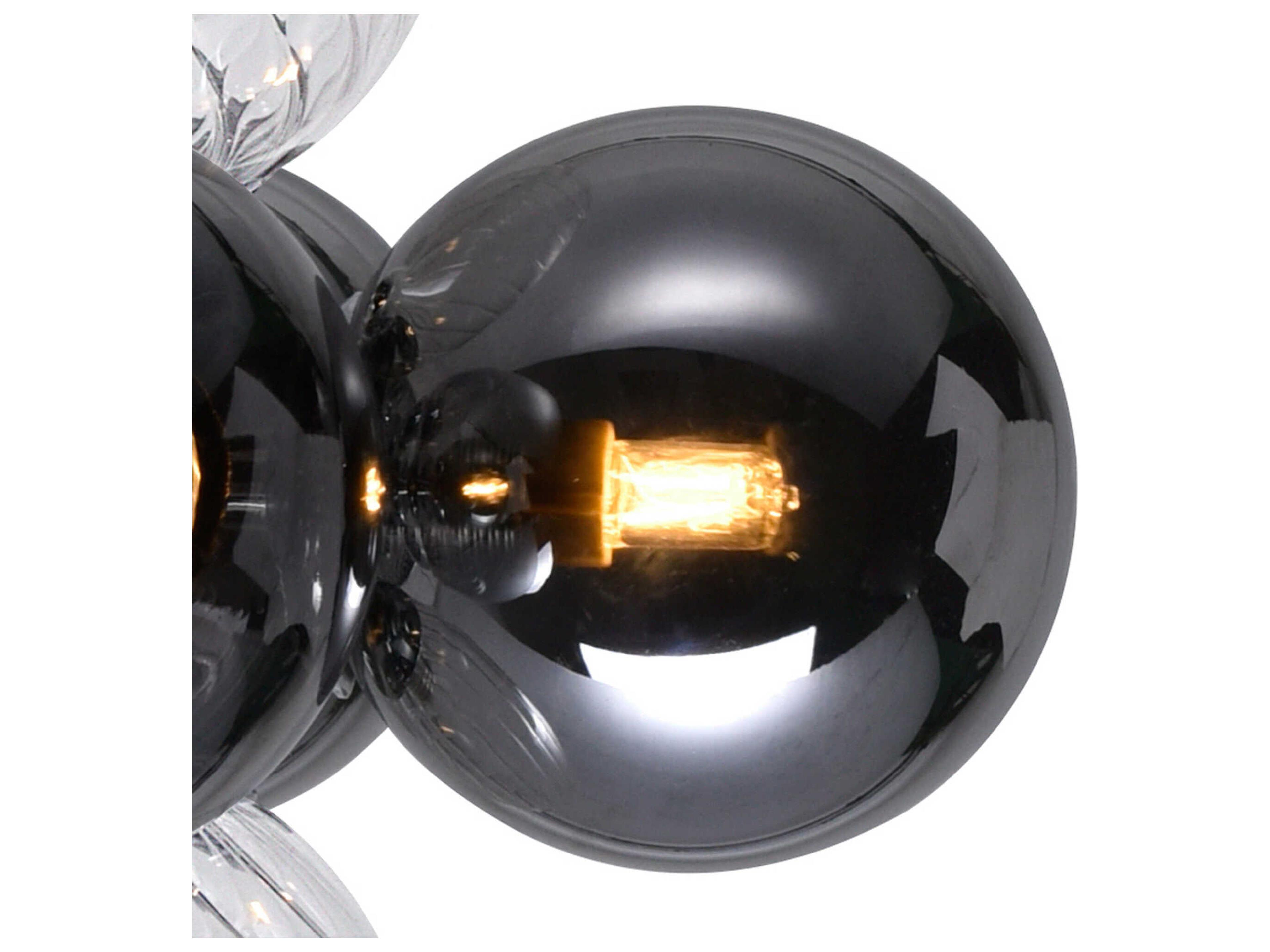 CWI Lighting Pallocino 3-Light Chrome Wall Sconce