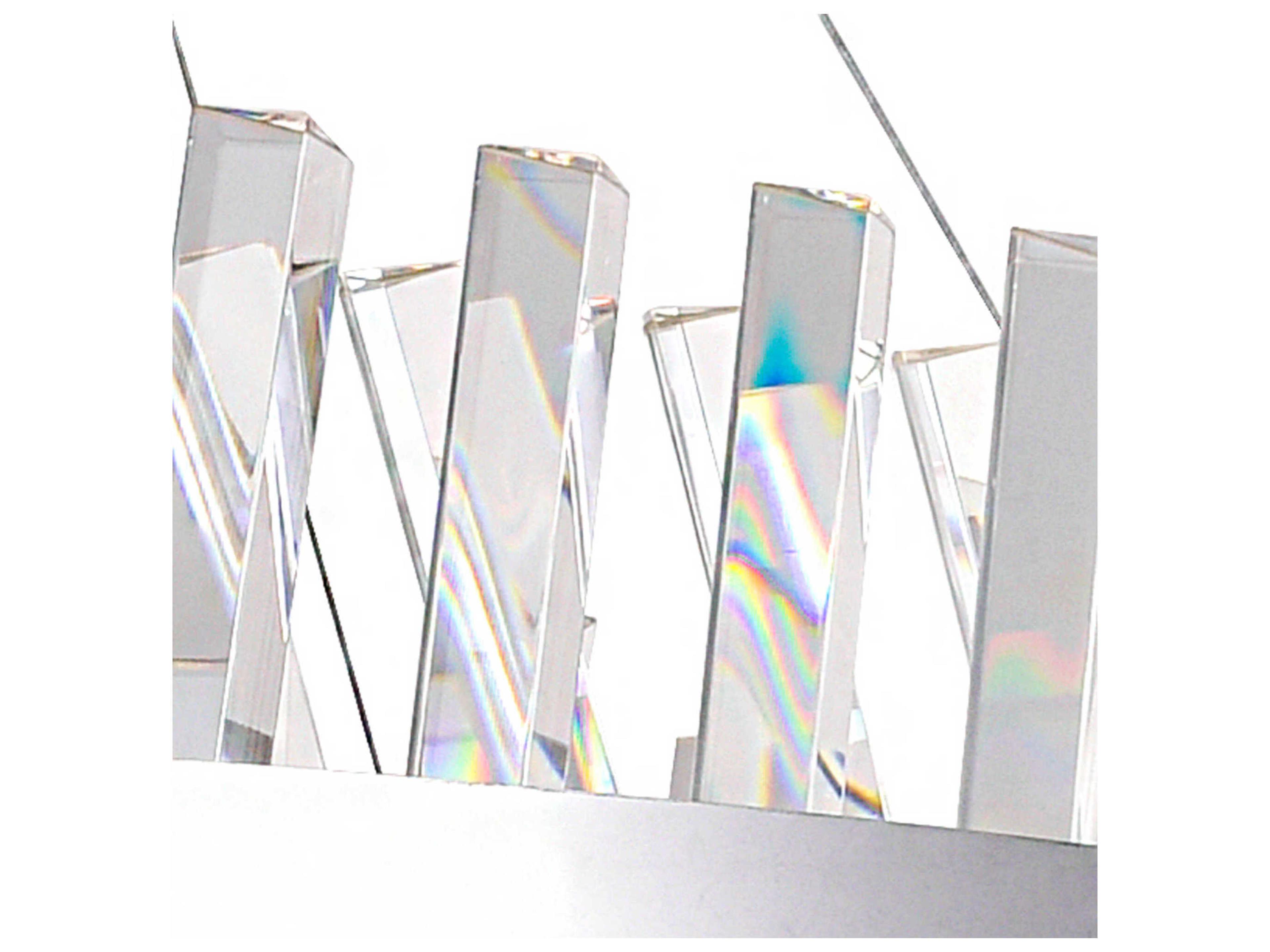 CWI Lighting Glace Chrome Round Island Pendant