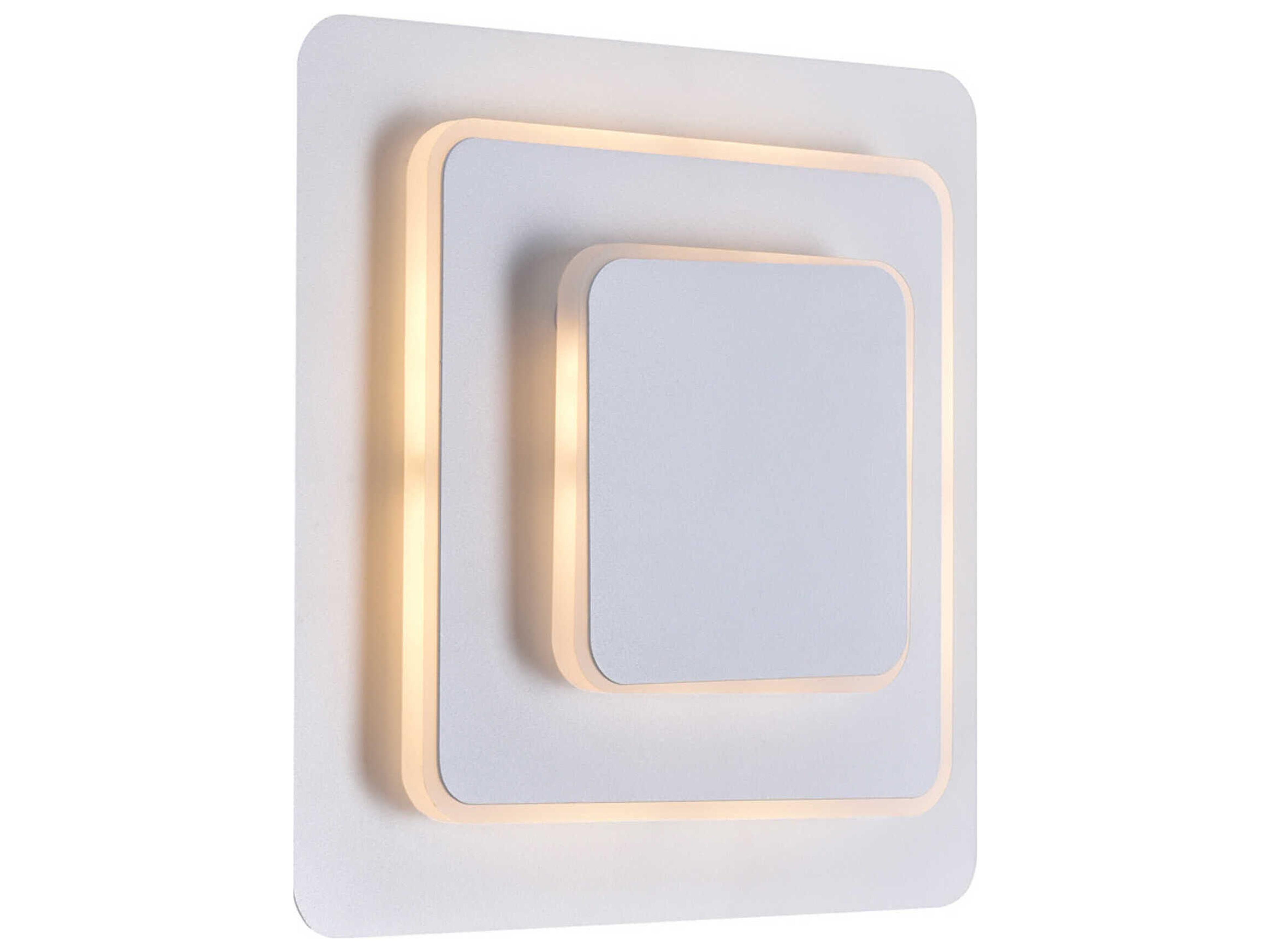 CWI Lighting Private I Matte White Wall Sconce