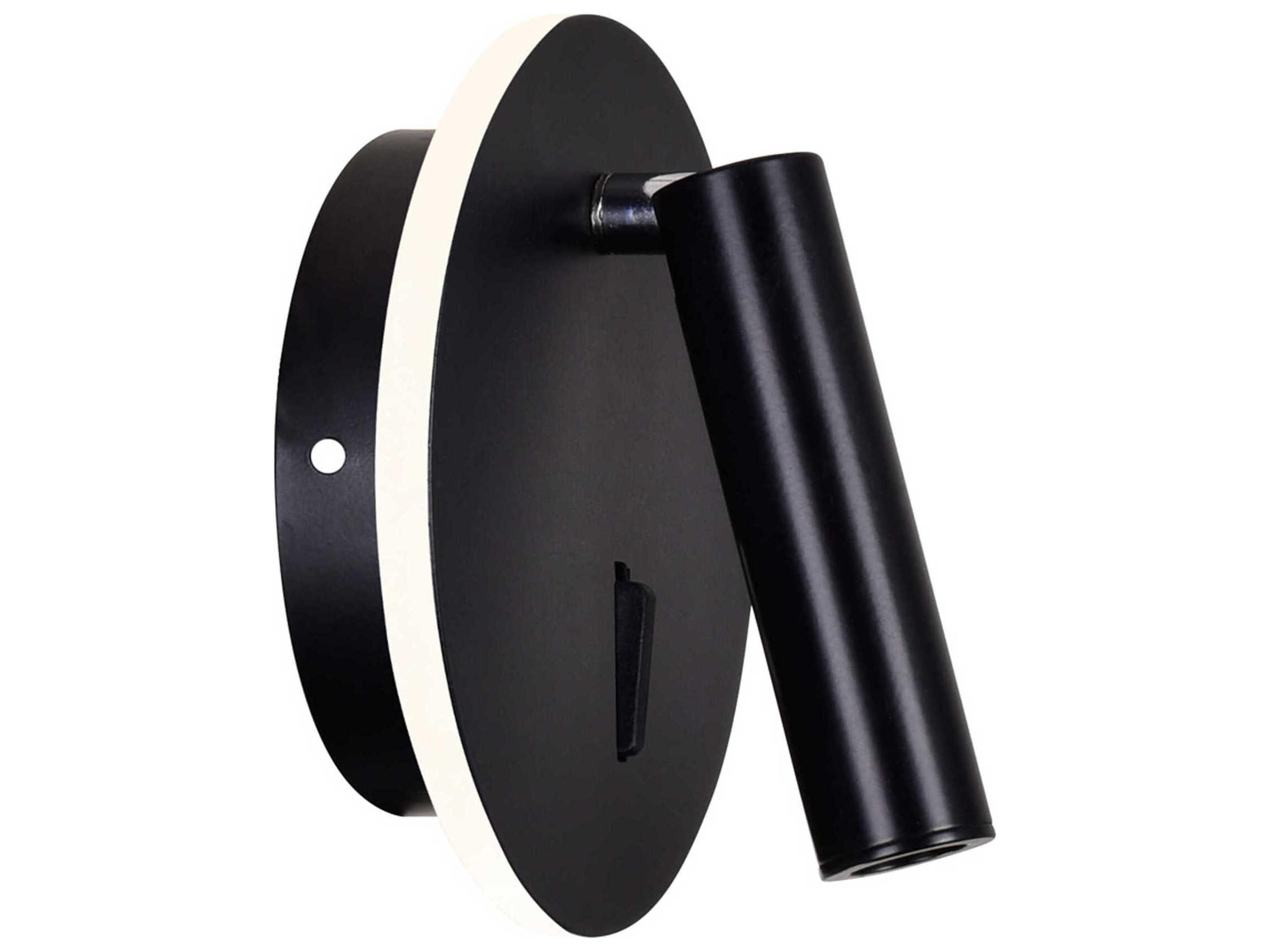 CWI Lighting Private I Matte Black Wall Sconce