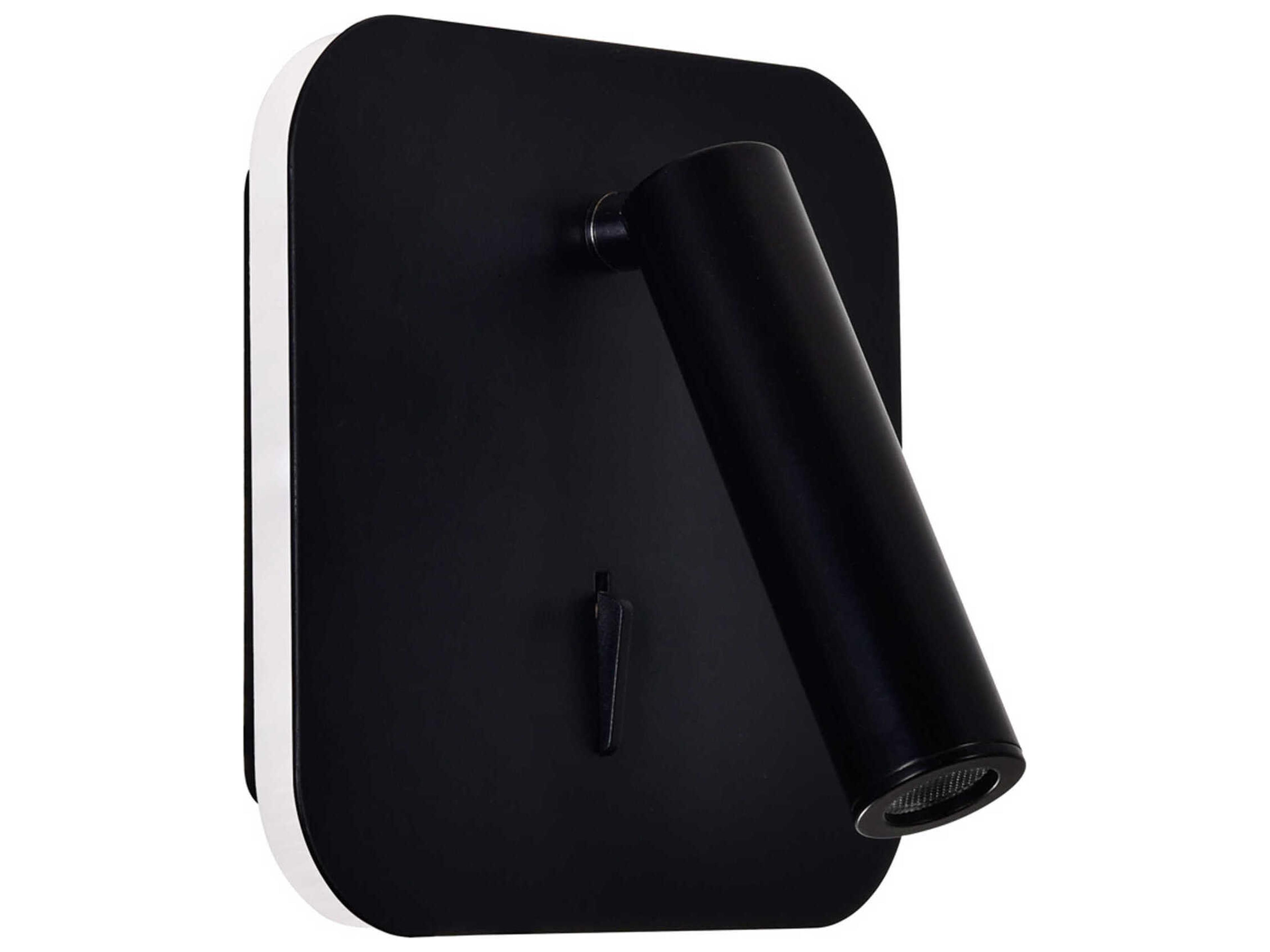 CWI Lighting Private I Matte Black Wall Sconce