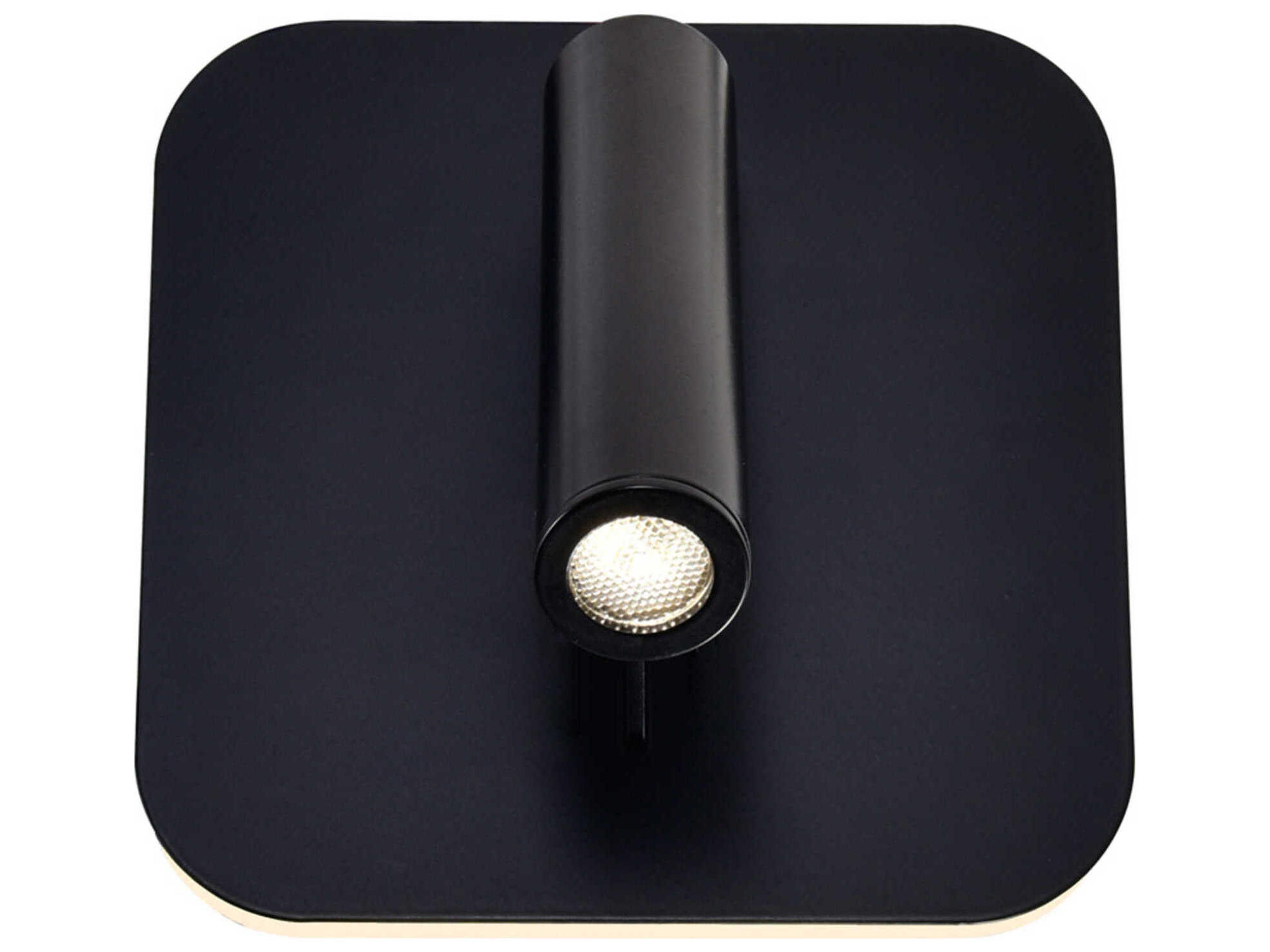 CWI Lighting Private I Matte Black Wall Sconce