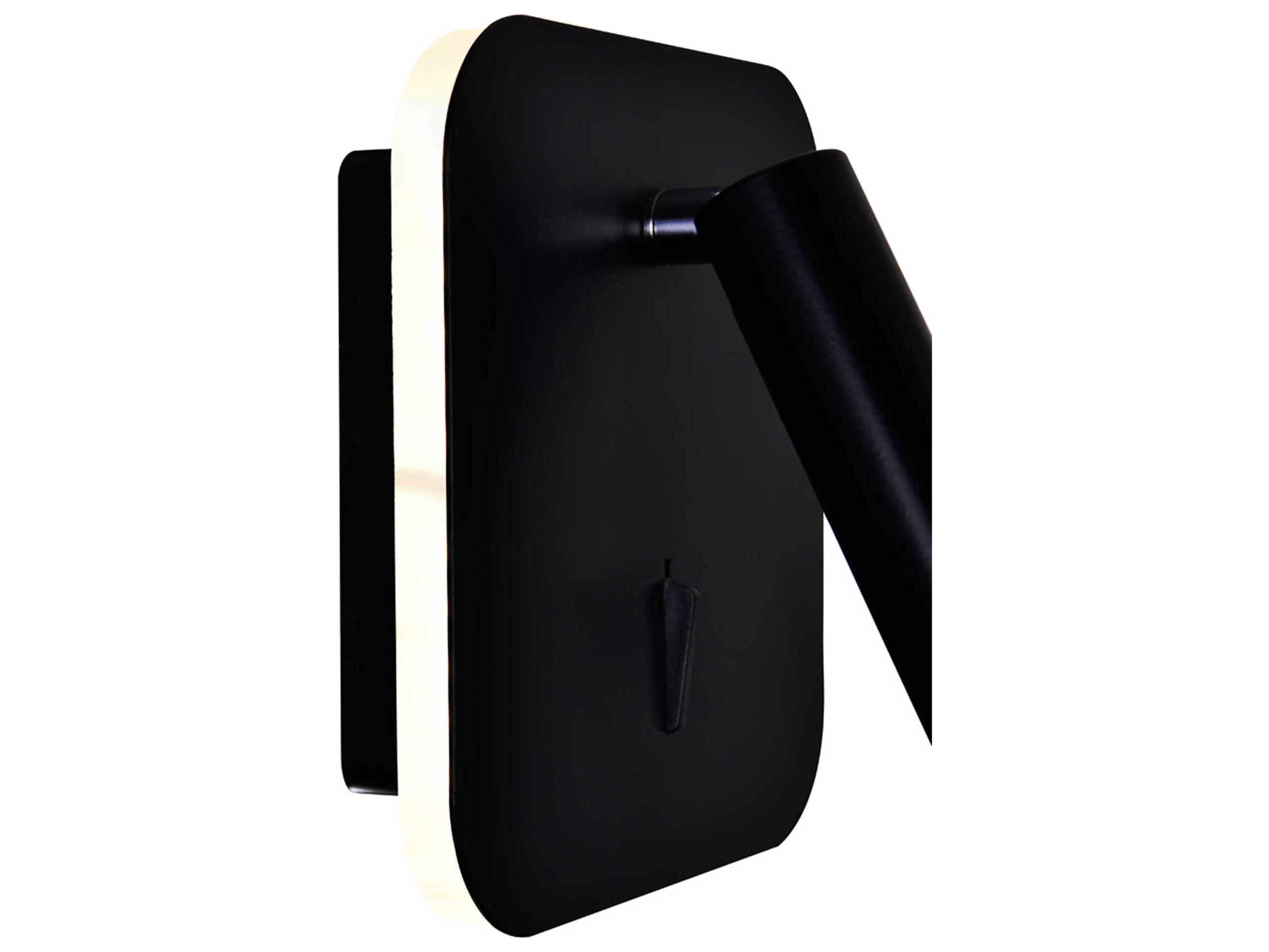 CWI Lighting Private I Matte Black Wall Sconce