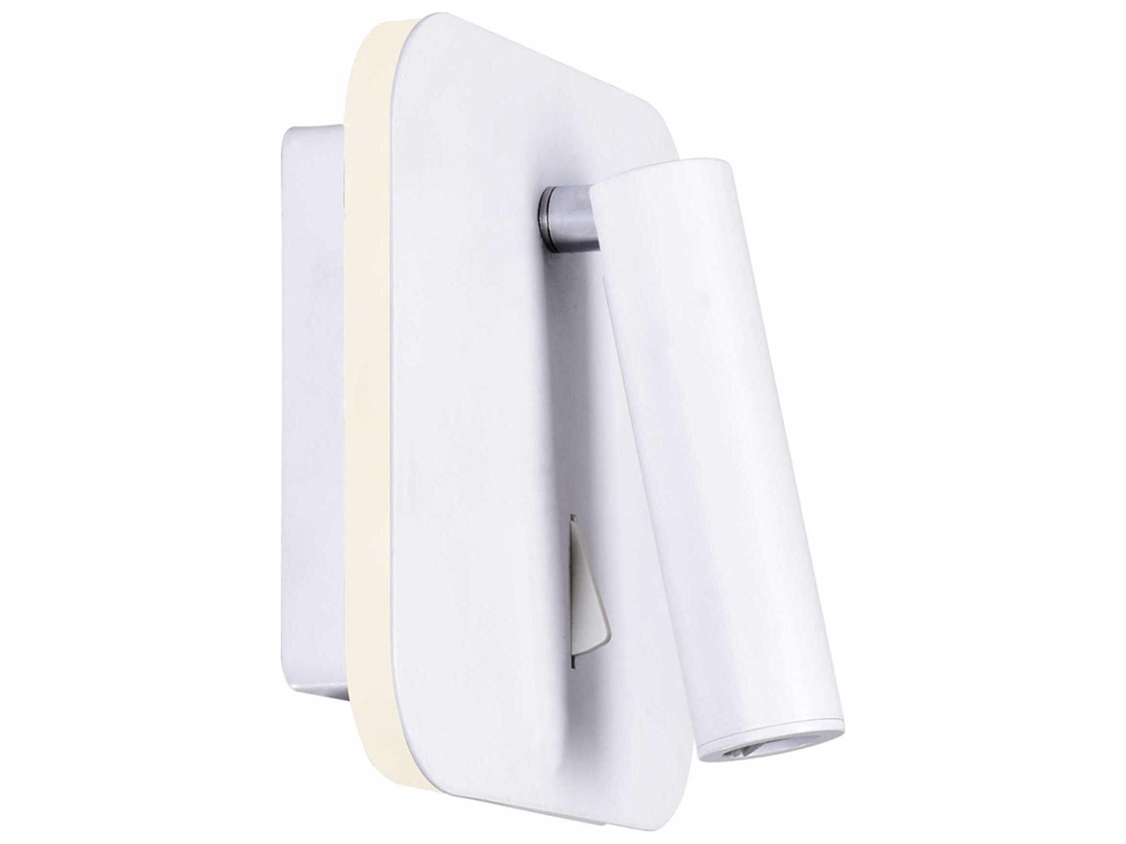CWI Lighting Private I Matte White Wall Sconce