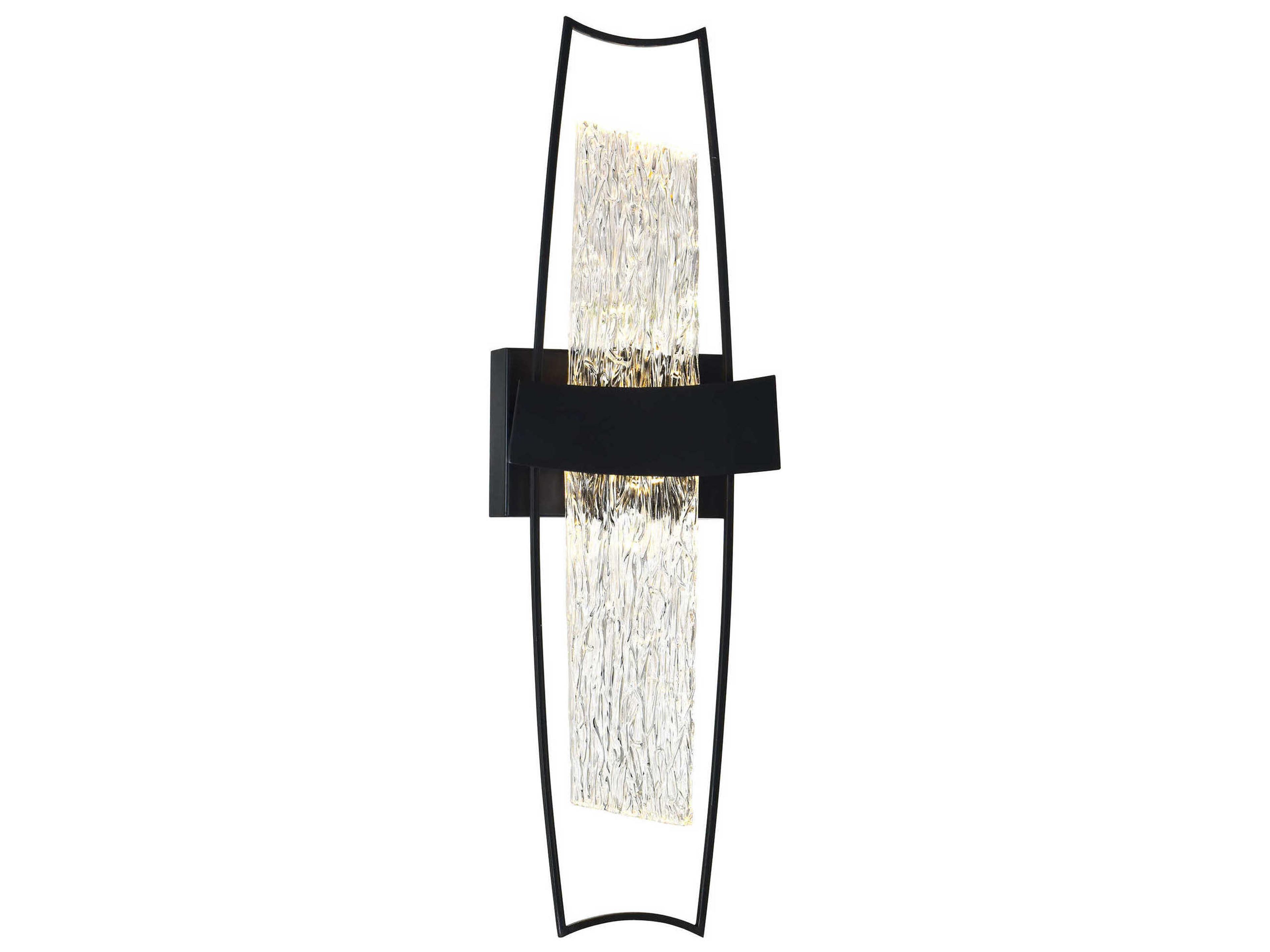 Guadiana Black Vanity Light