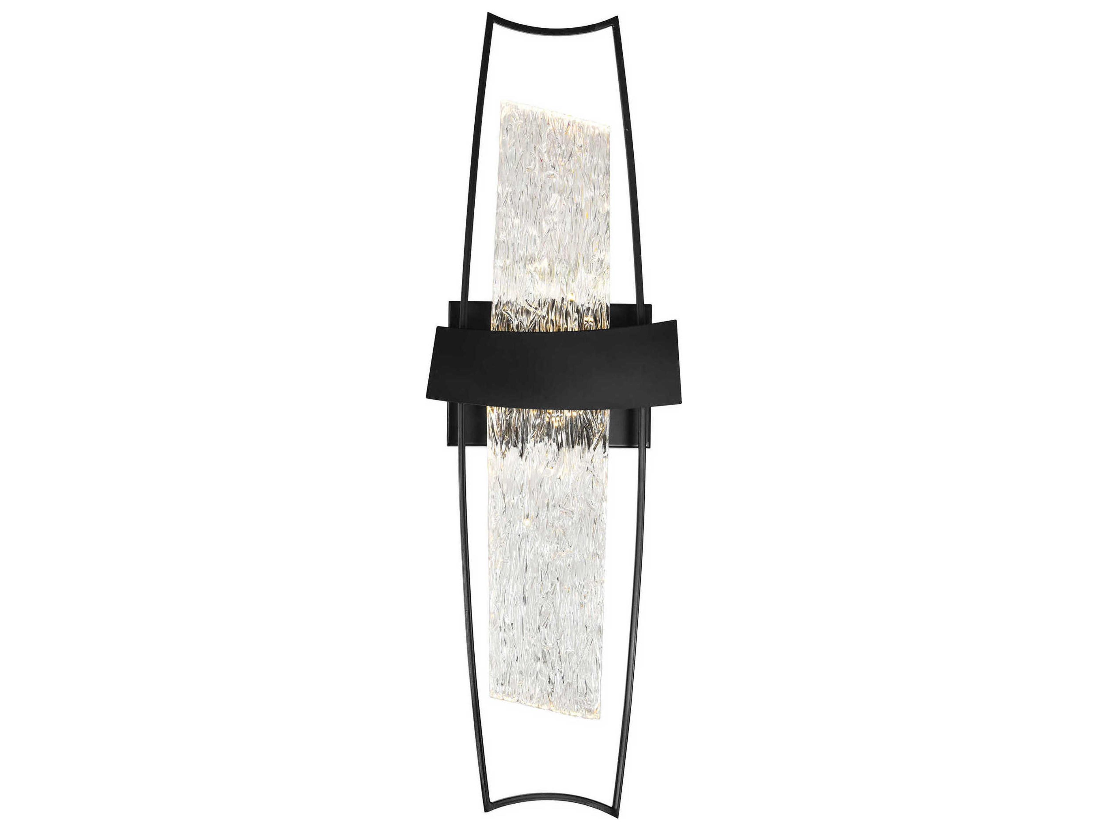 CWI Lighting Guadiana Black Vanity Light