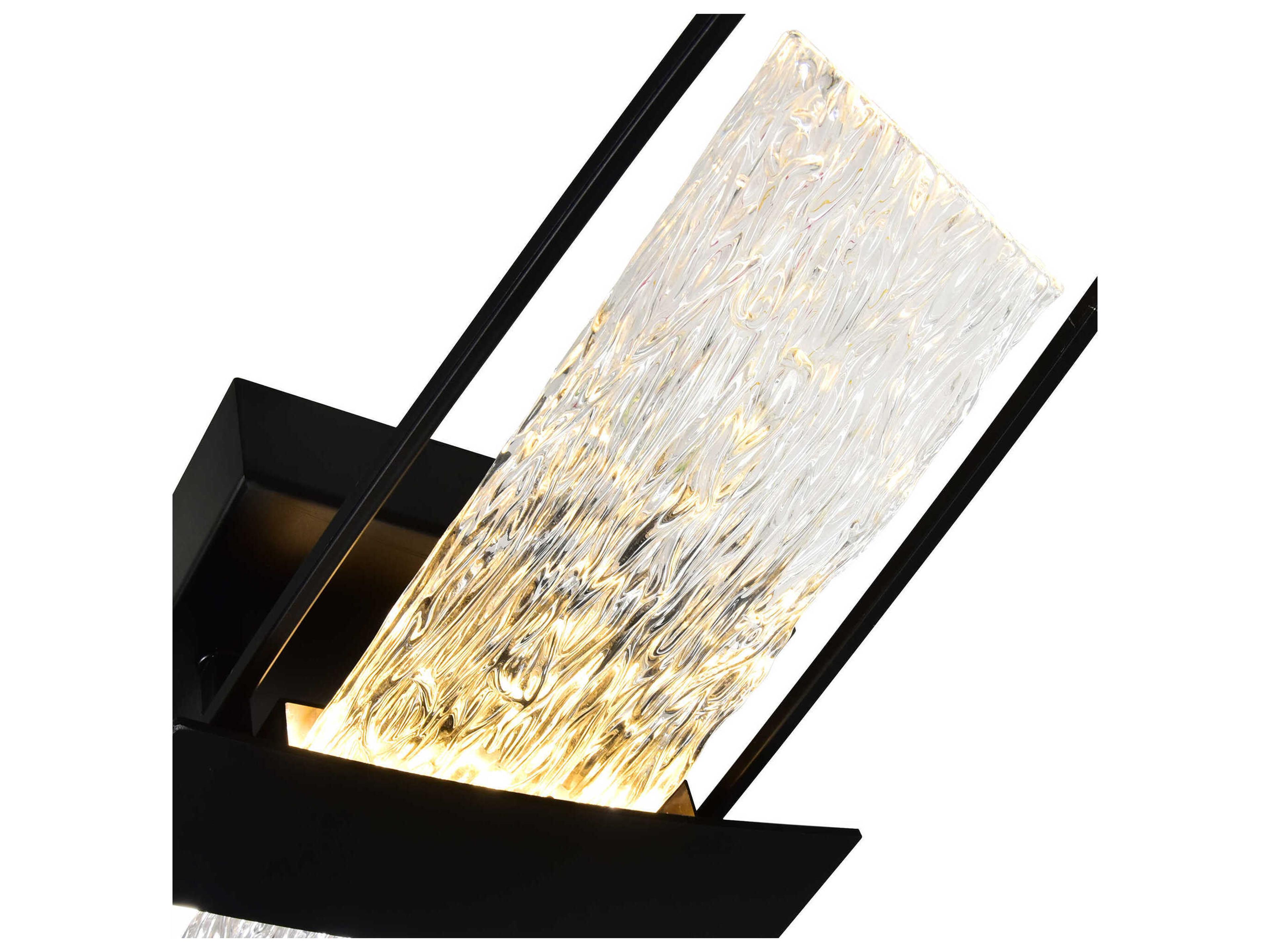 CWI Lighting Guadiana Black Vanity Light
