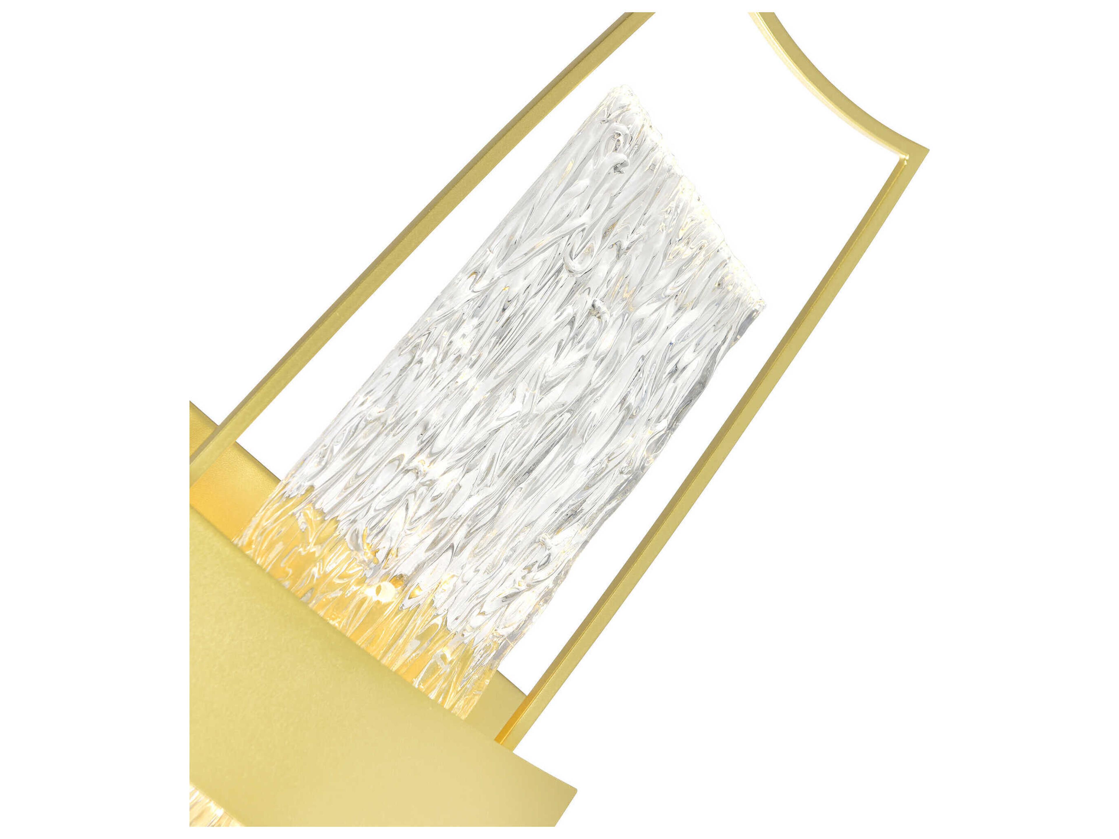 CWI Lighting Guadiana Satin Gold Vanity Light