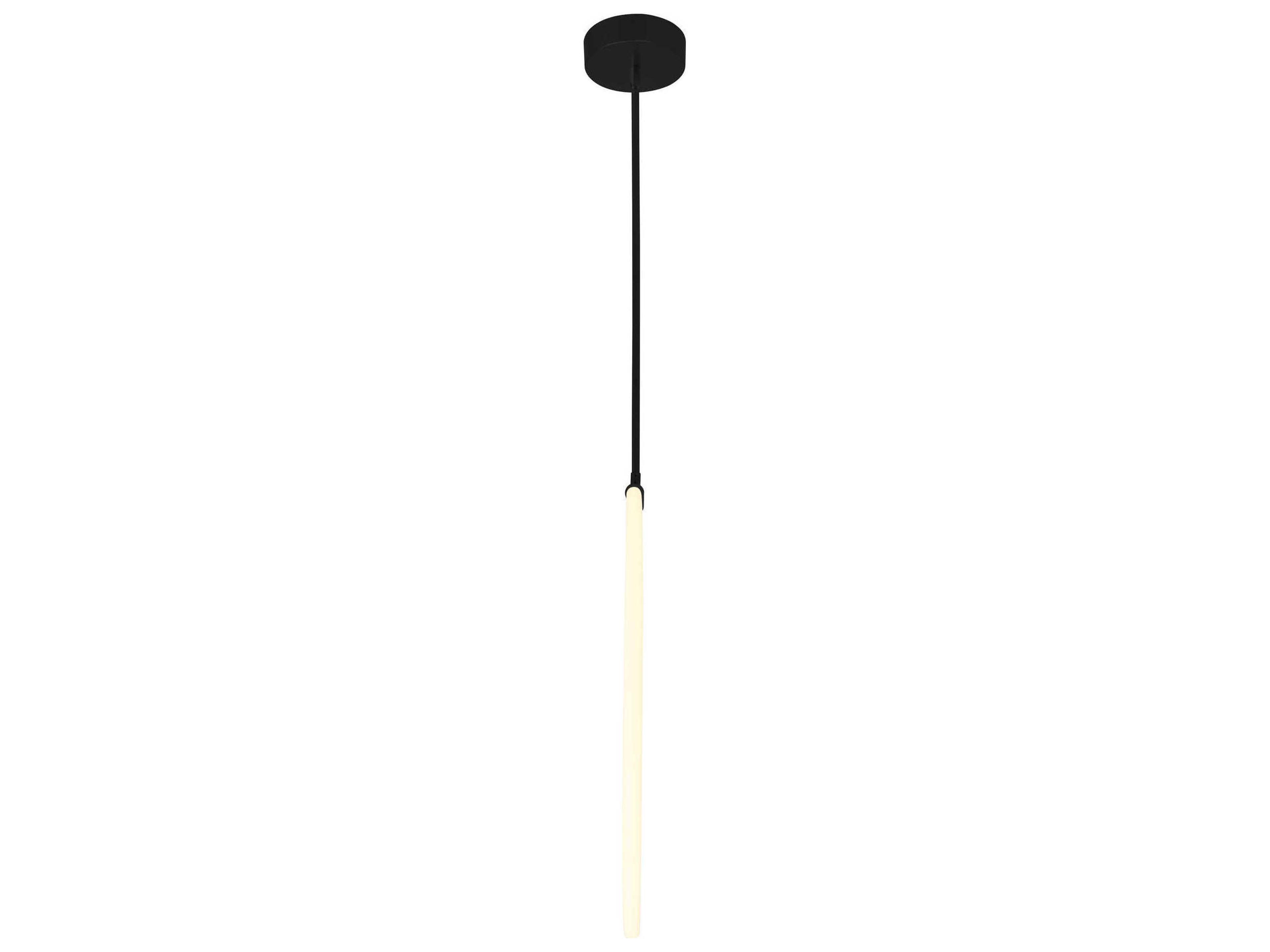 CWI Lighting Hoops Black Round Pendant
