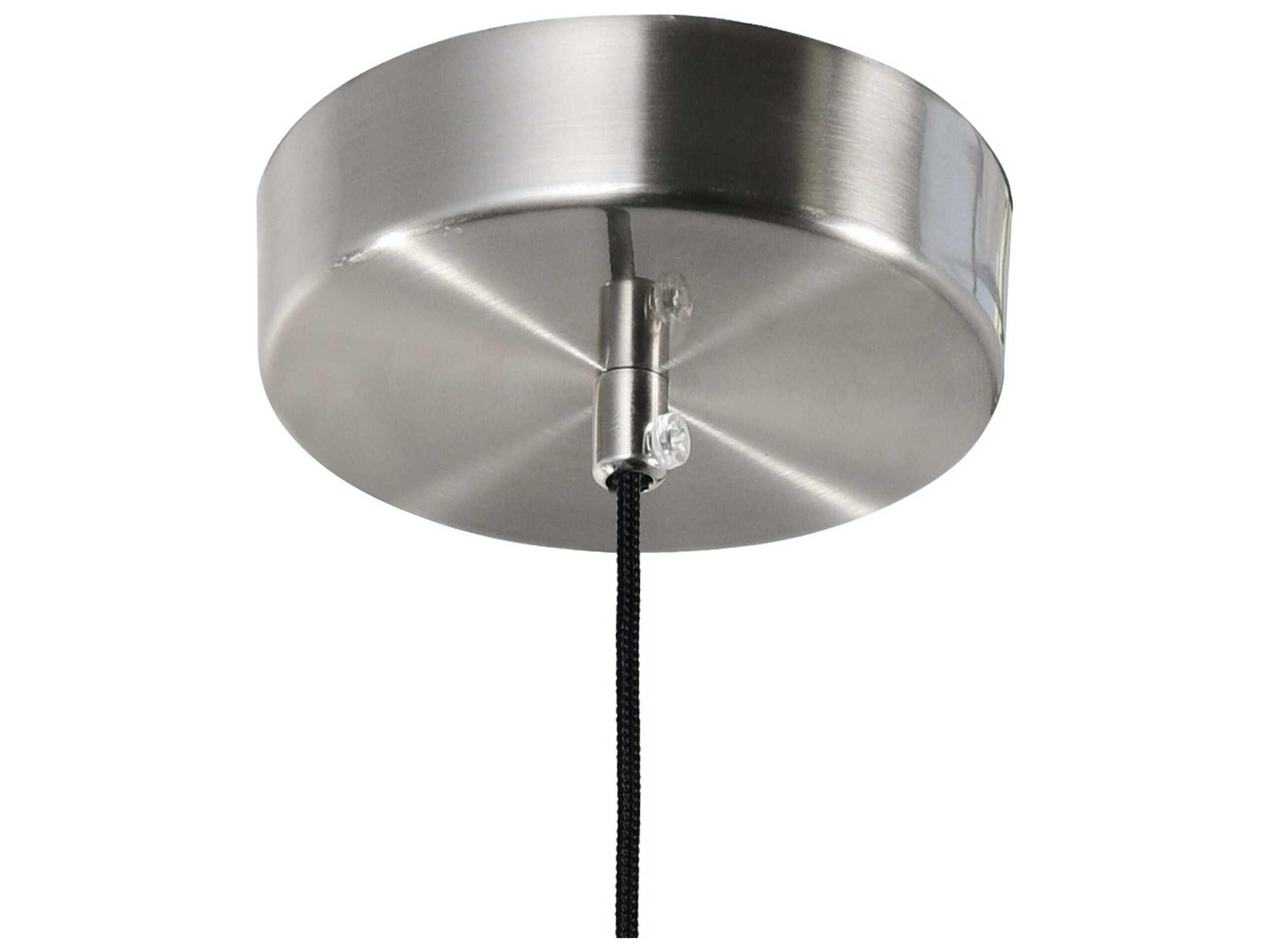 CWI Lighting Lena Satin Nickel Cylinder Mini Pendant