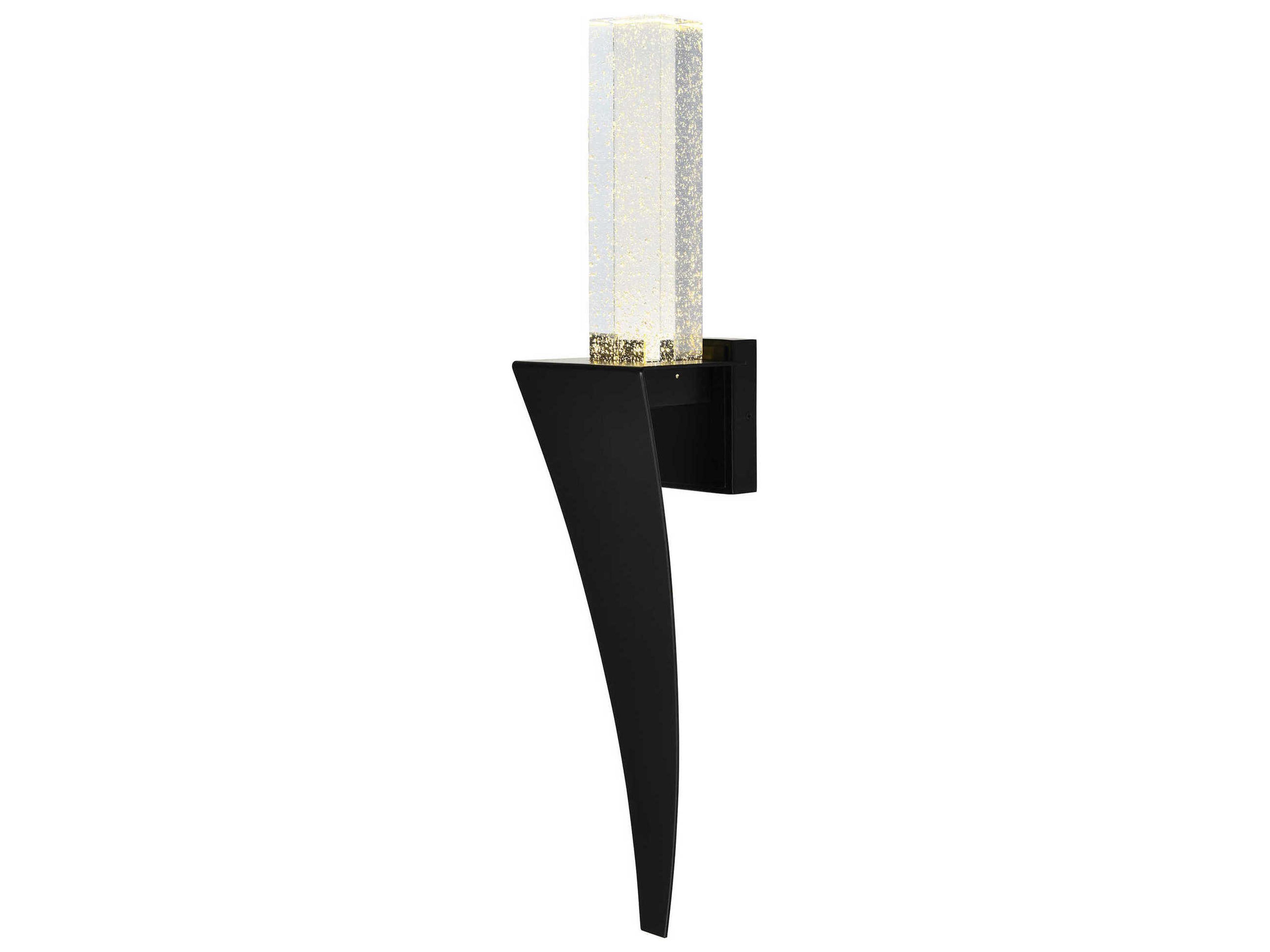 Catania Black Wall Sconce