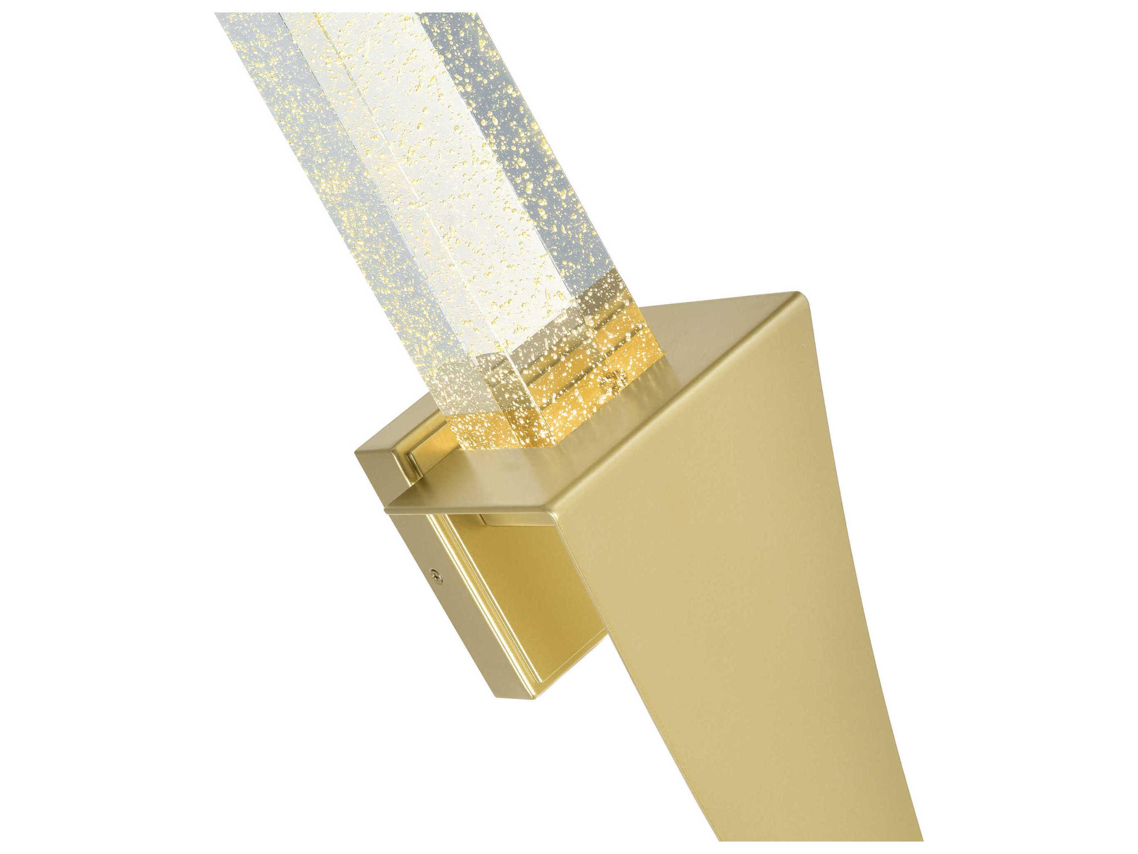 CWI Lighting Catania Satin Gold Wall Sconce
