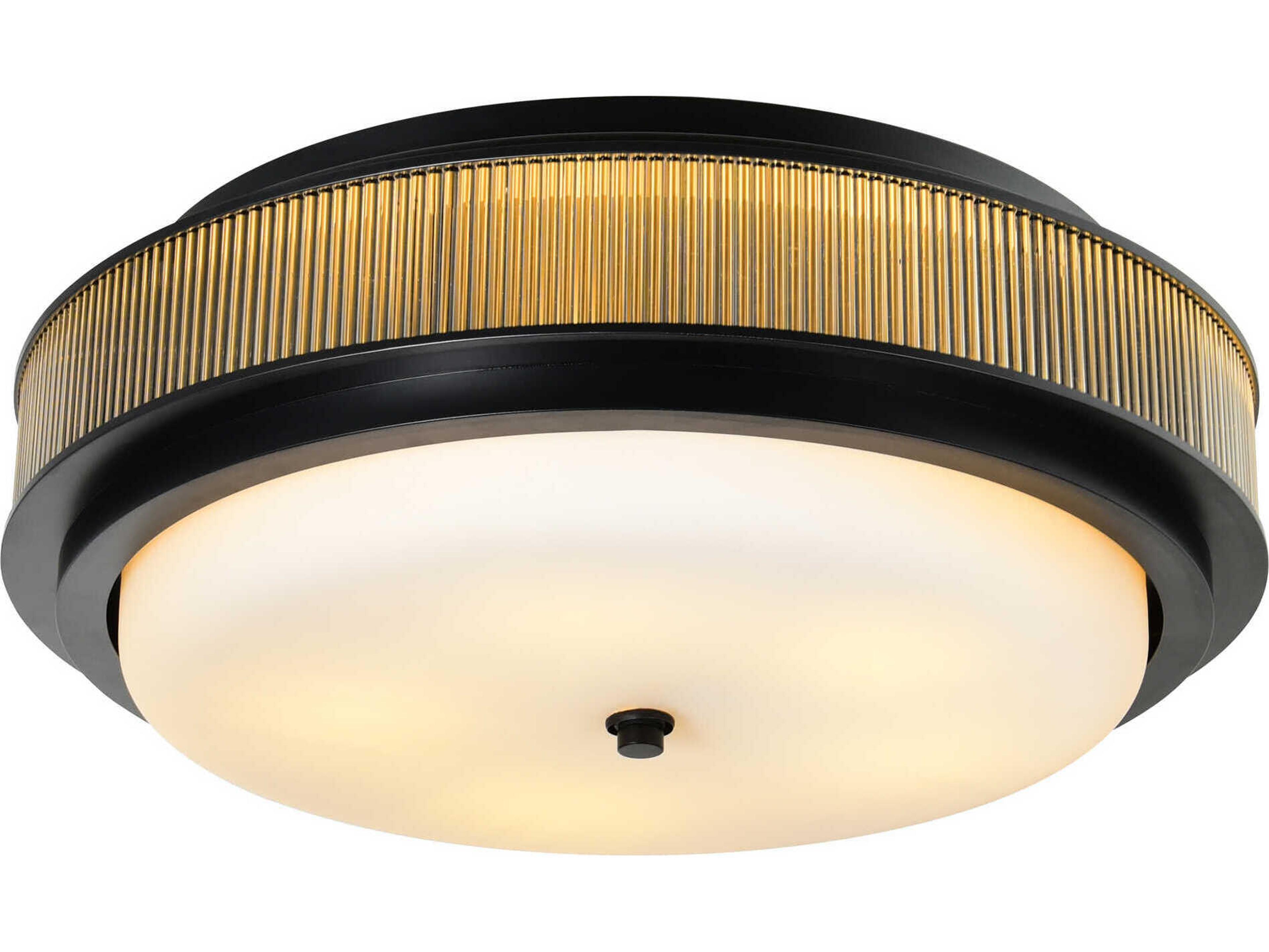 CWI Lighting Valdivia 5-Light Black Flush Mount