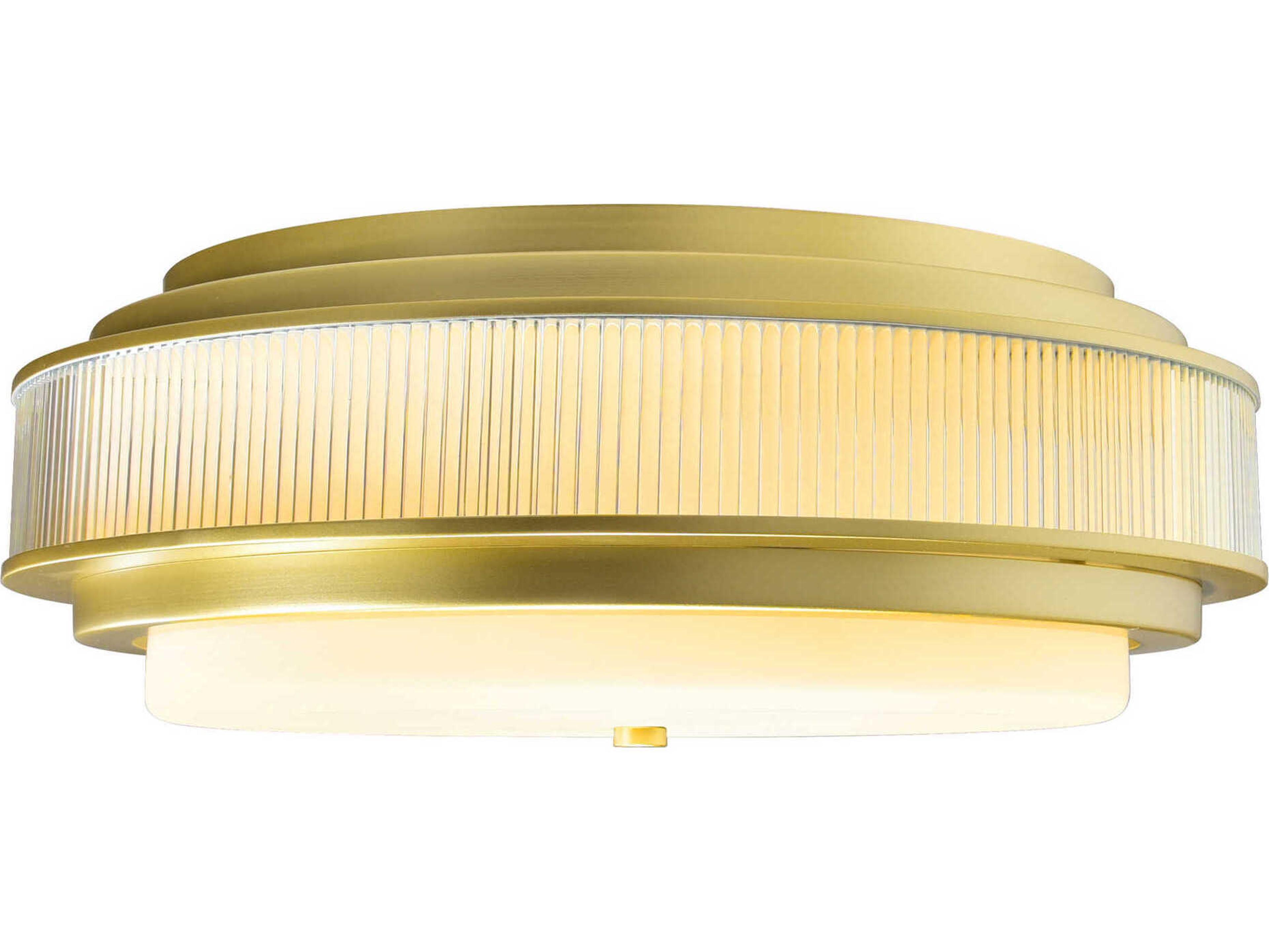 Valdivia 5-Light Satin Gold Flush Mount