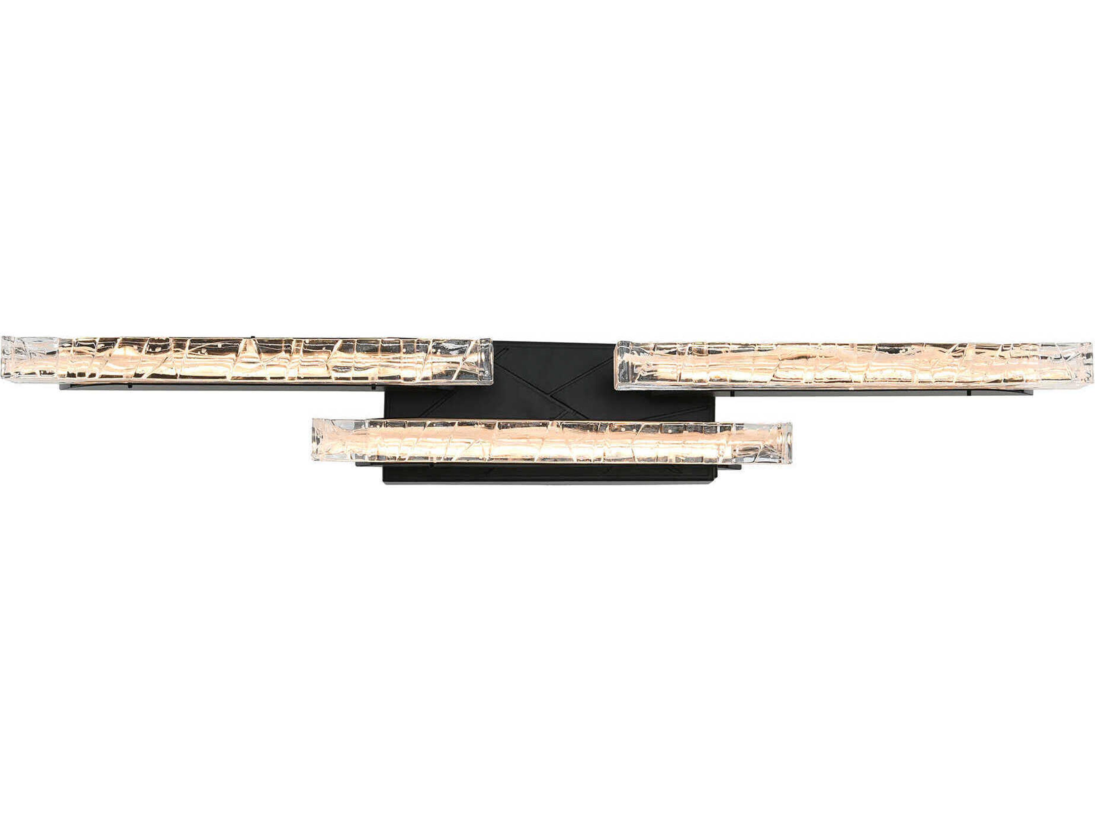 CWI Lighting Valira Black Vanity Light