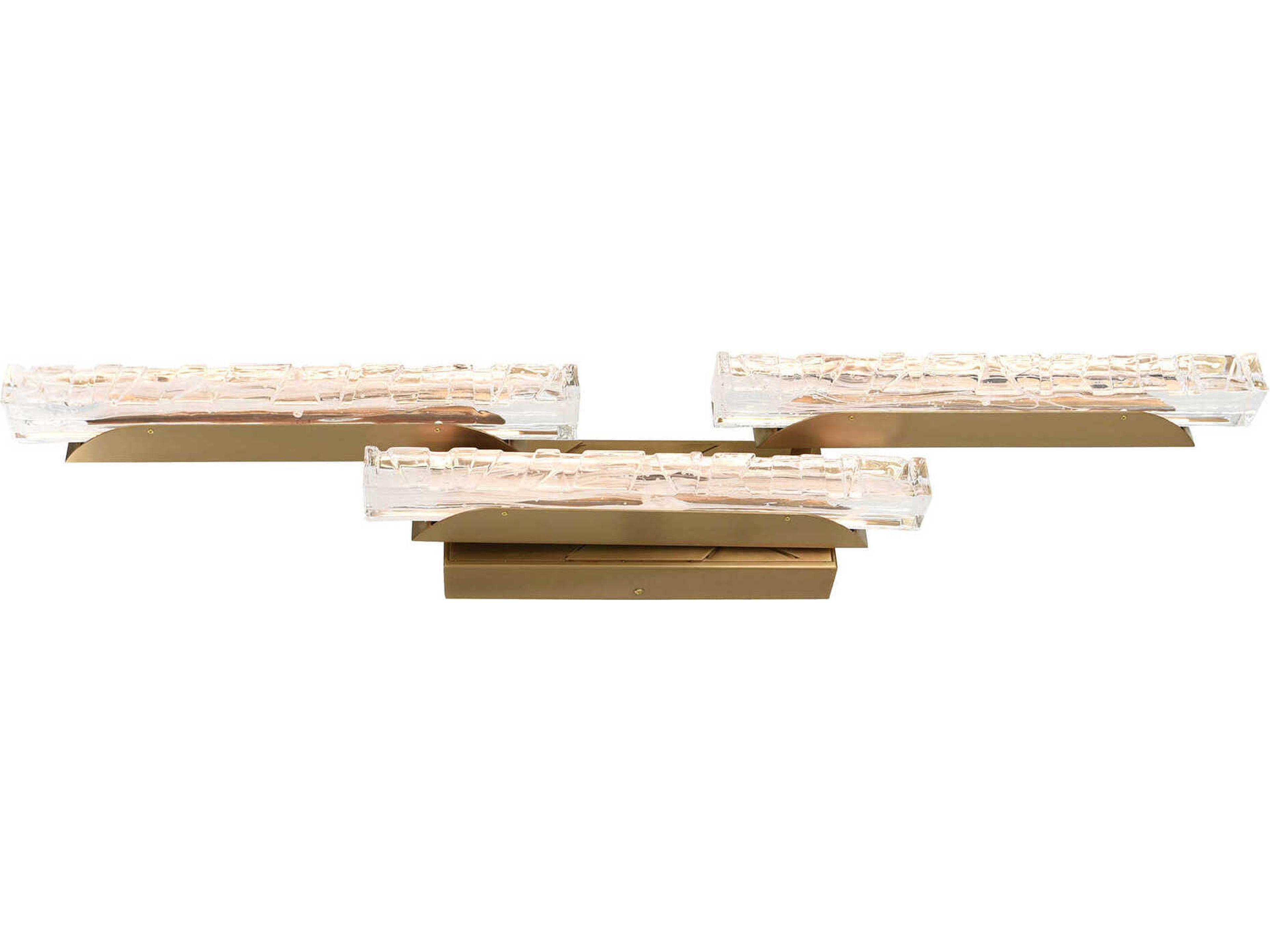 CWI Lighting Valira Brass Vanity Light