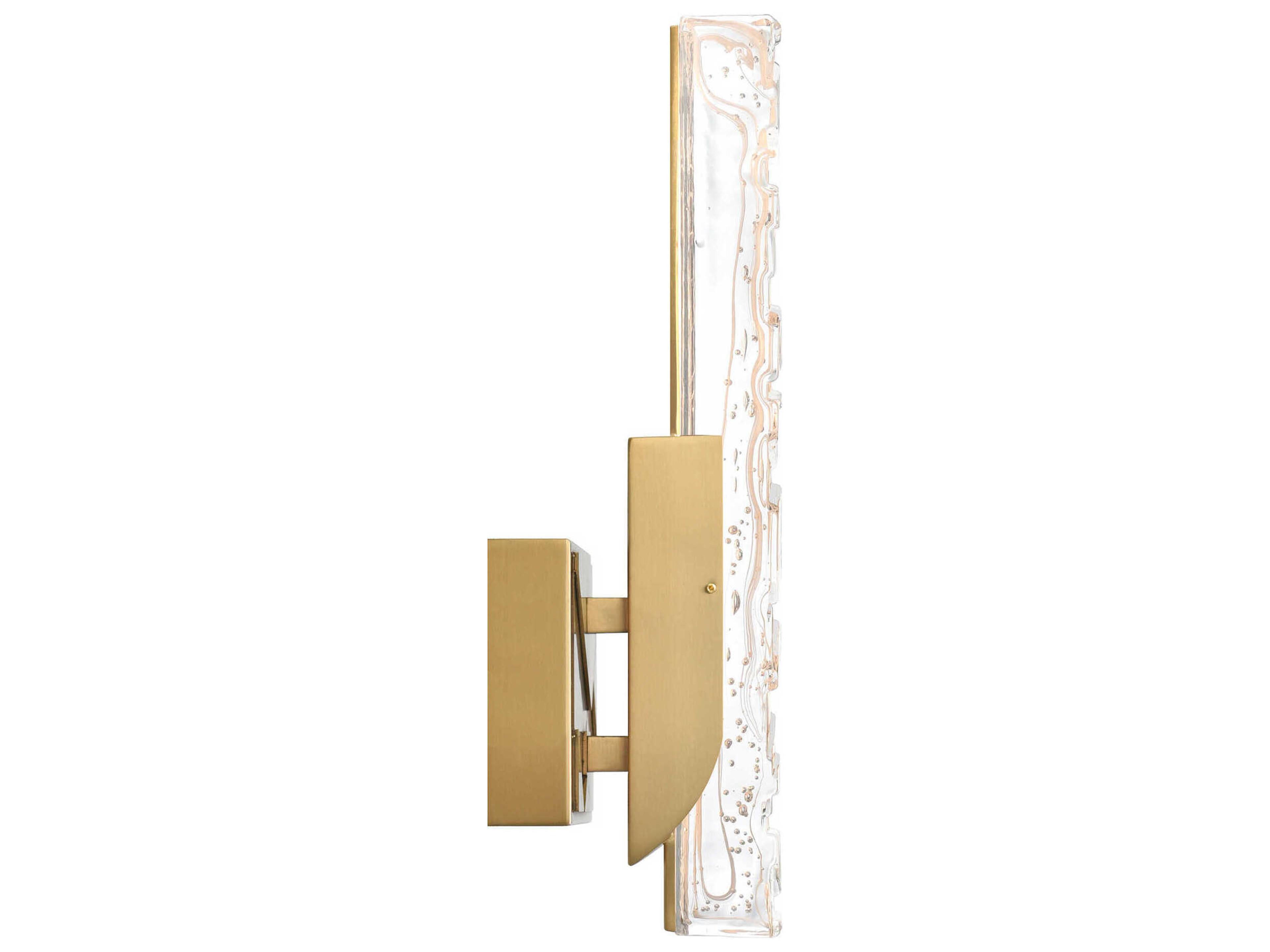 CWI Lighting Valira Brass Wall Sconce