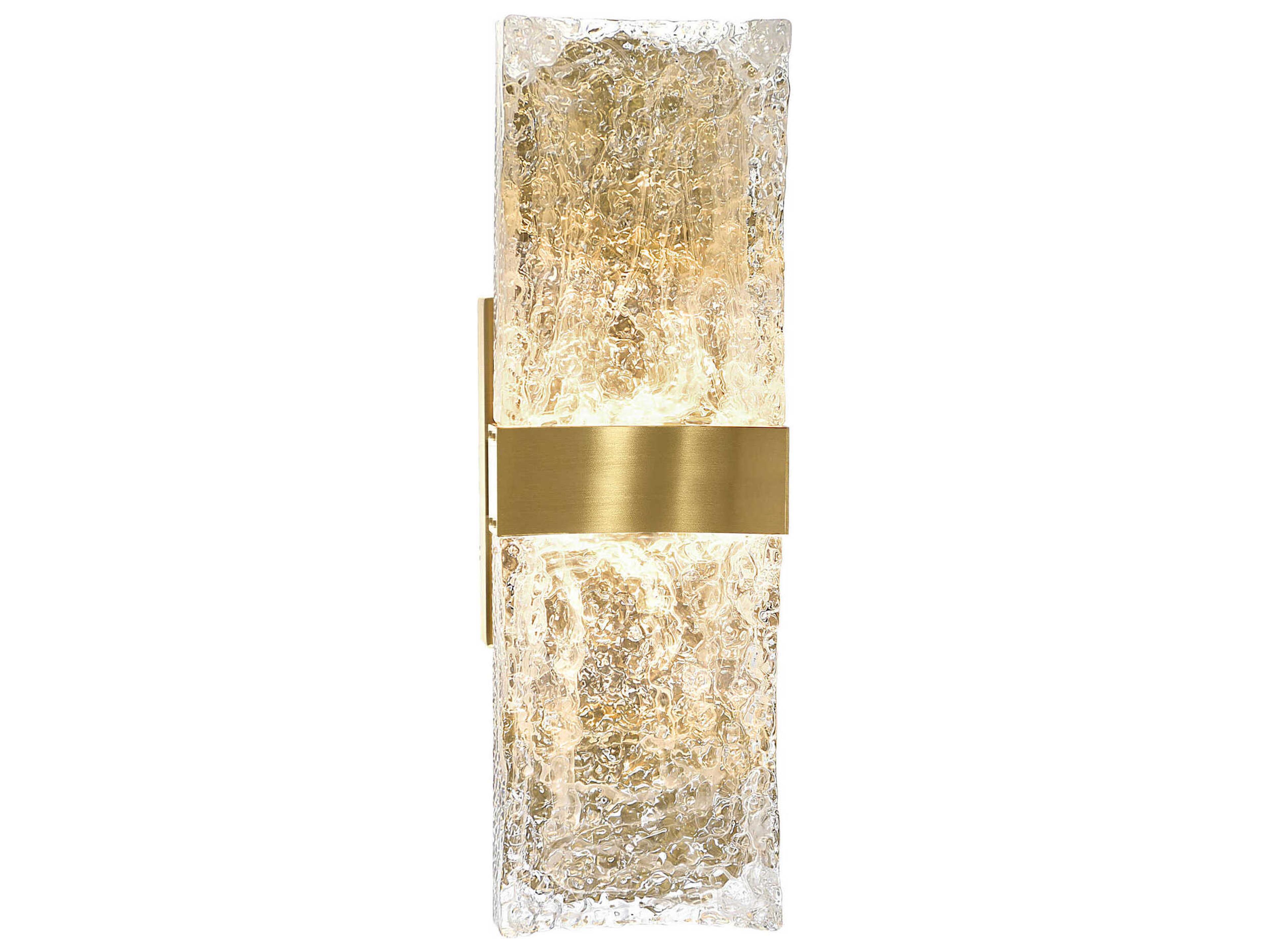 Lava Brass Vanity Light