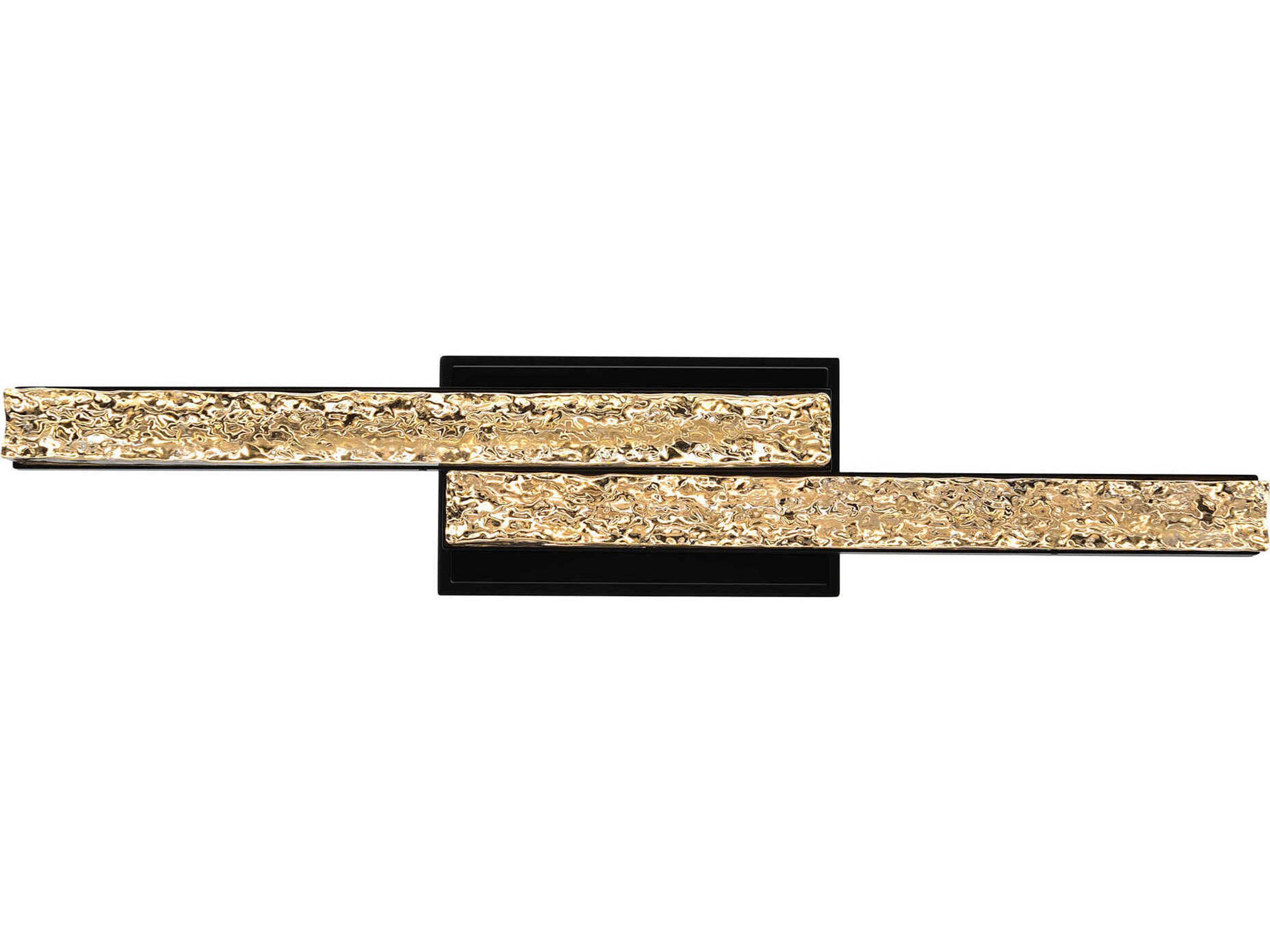 CWI Lighting Stagger Black Vanity Light