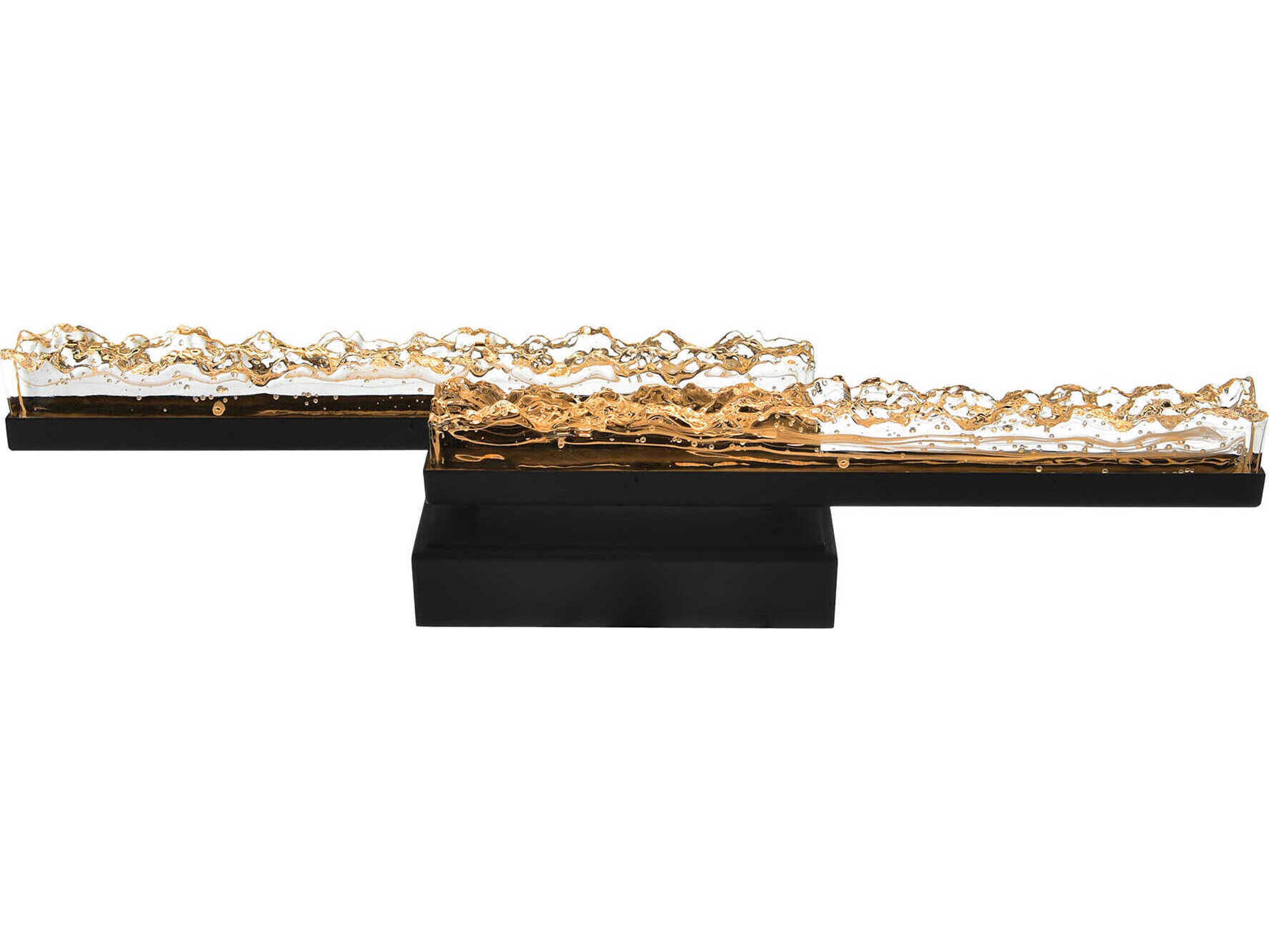 CWI Lighting Stagger Black Vanity Light