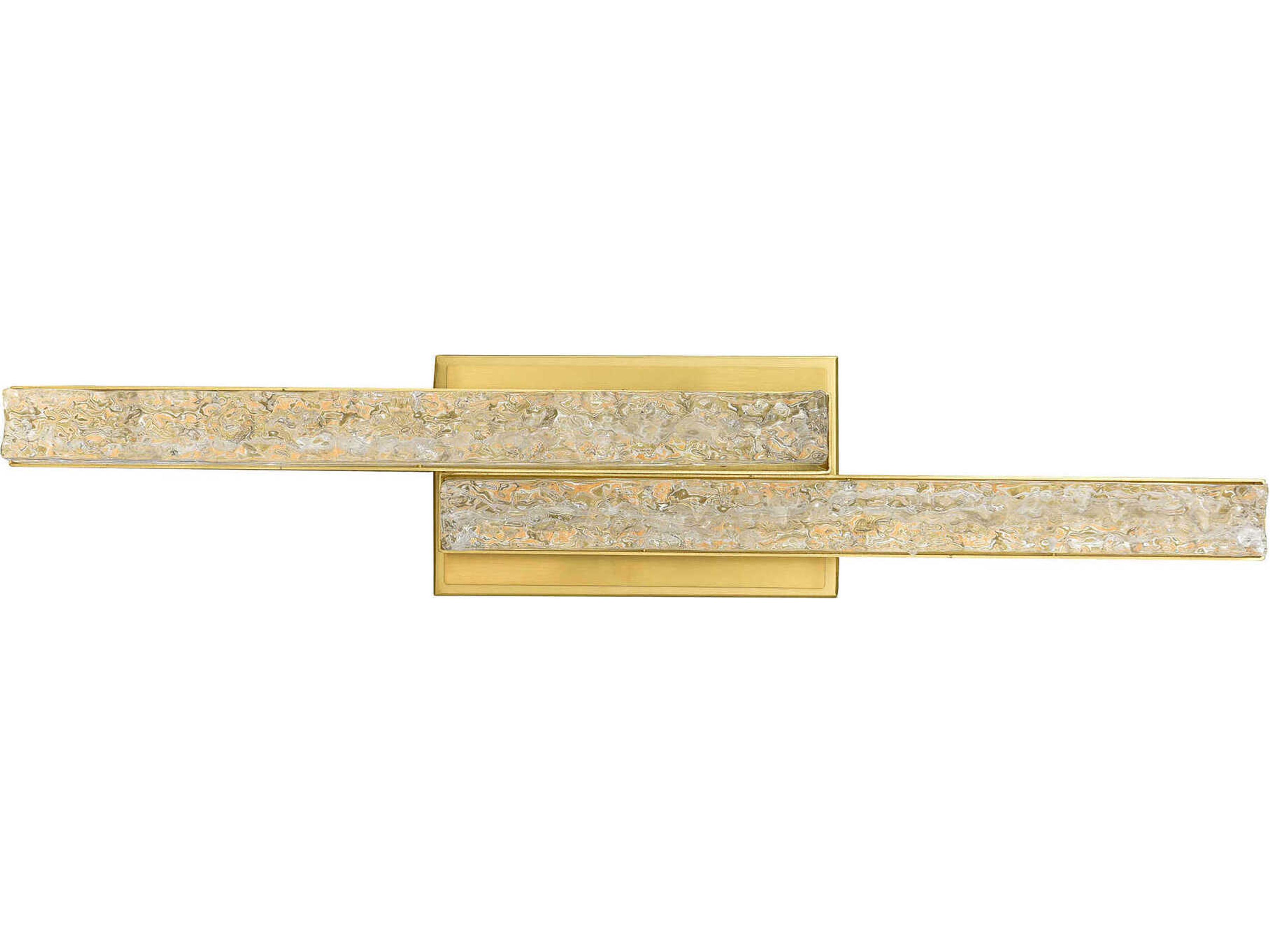 Stagger Brass Vanity Light