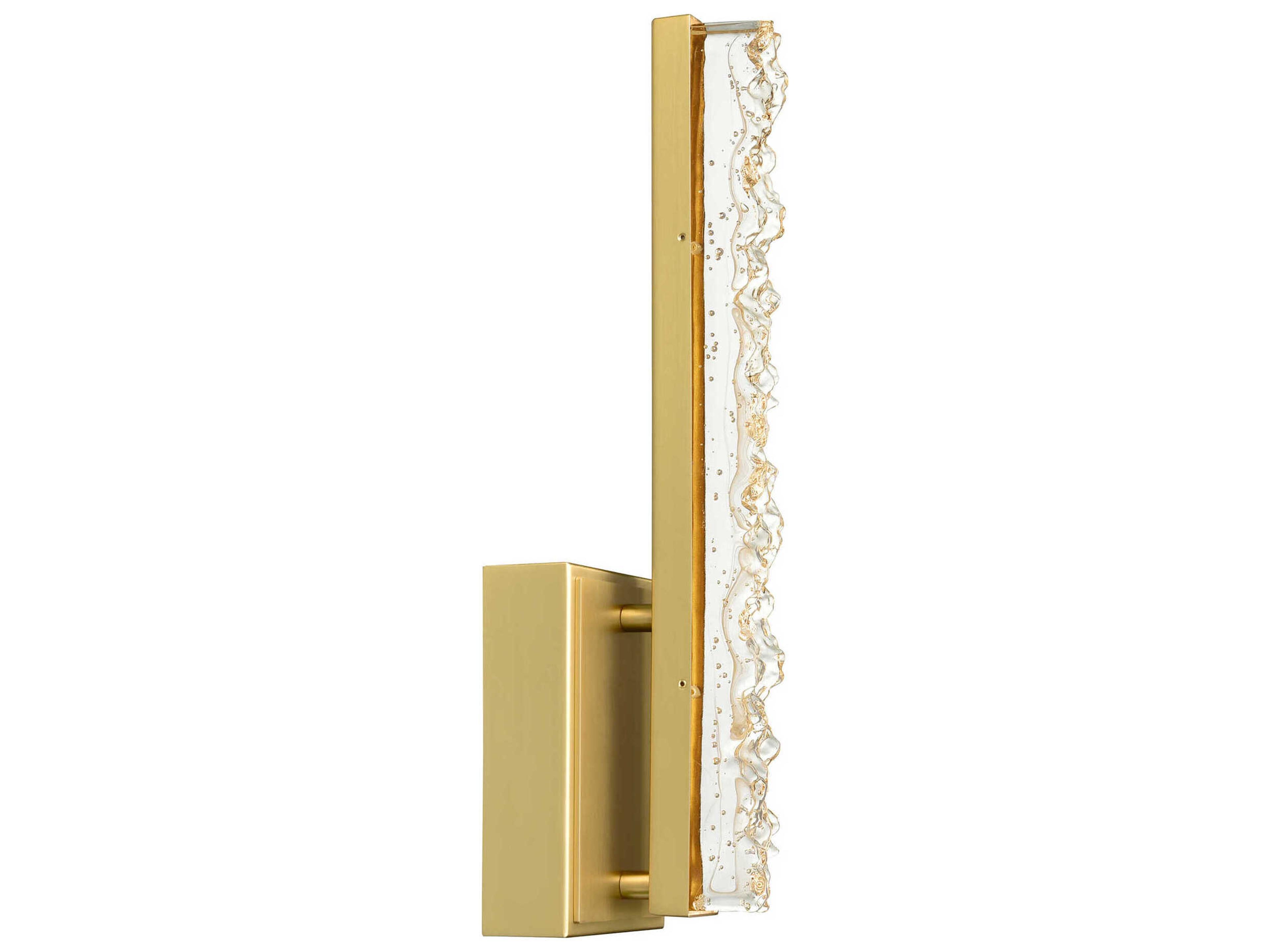 Stagger Brass Wall Sconce