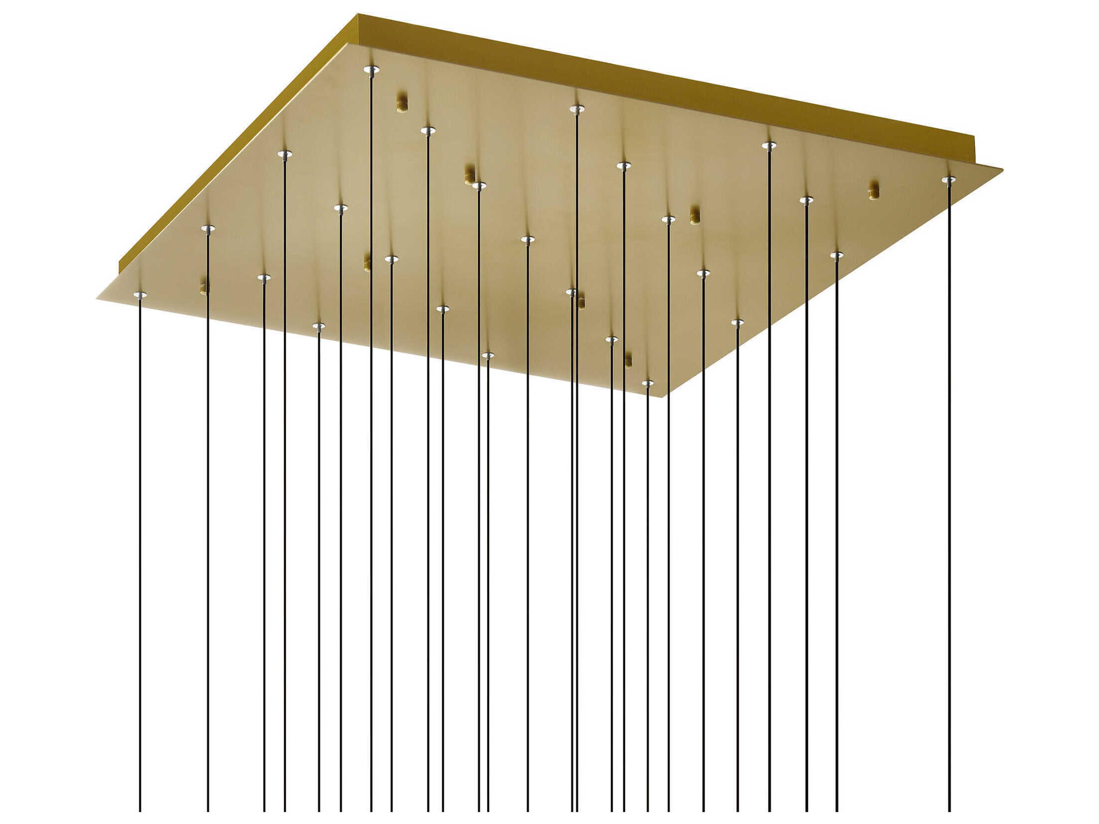 CWI Lighting Greta Brass Linear Pendant