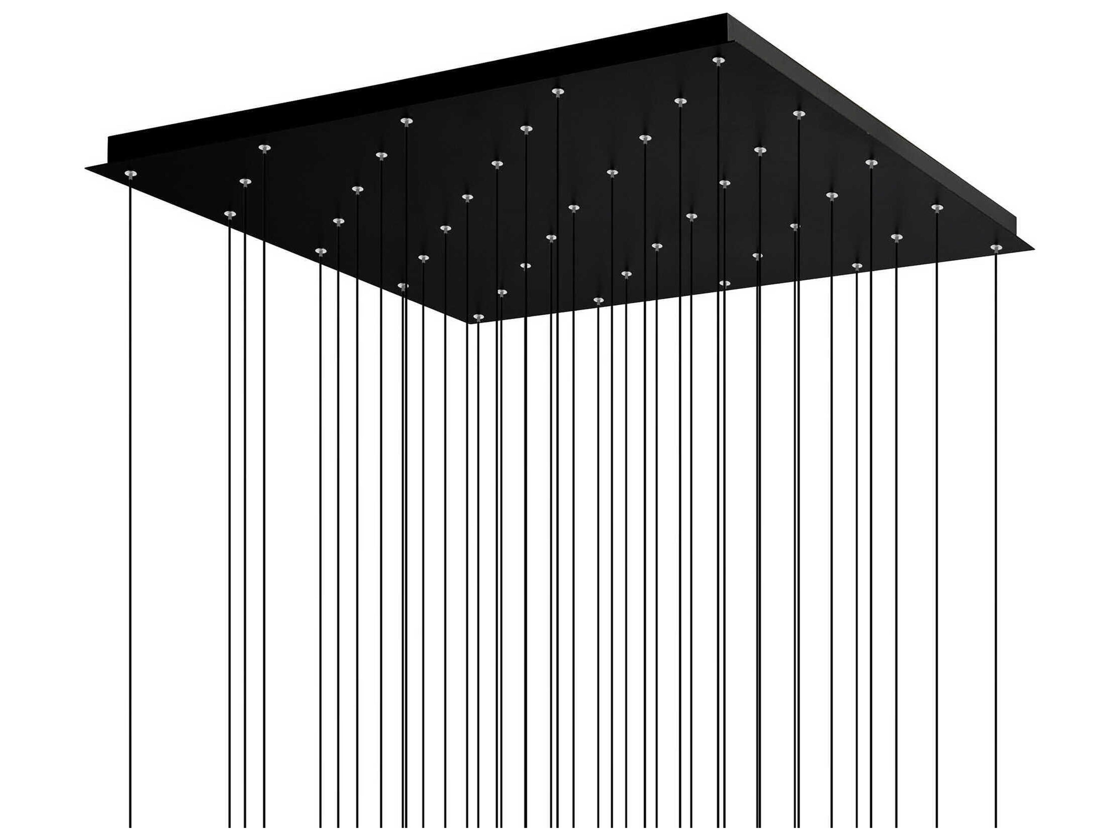 CWI Lighting Greta Black Linear Pendant