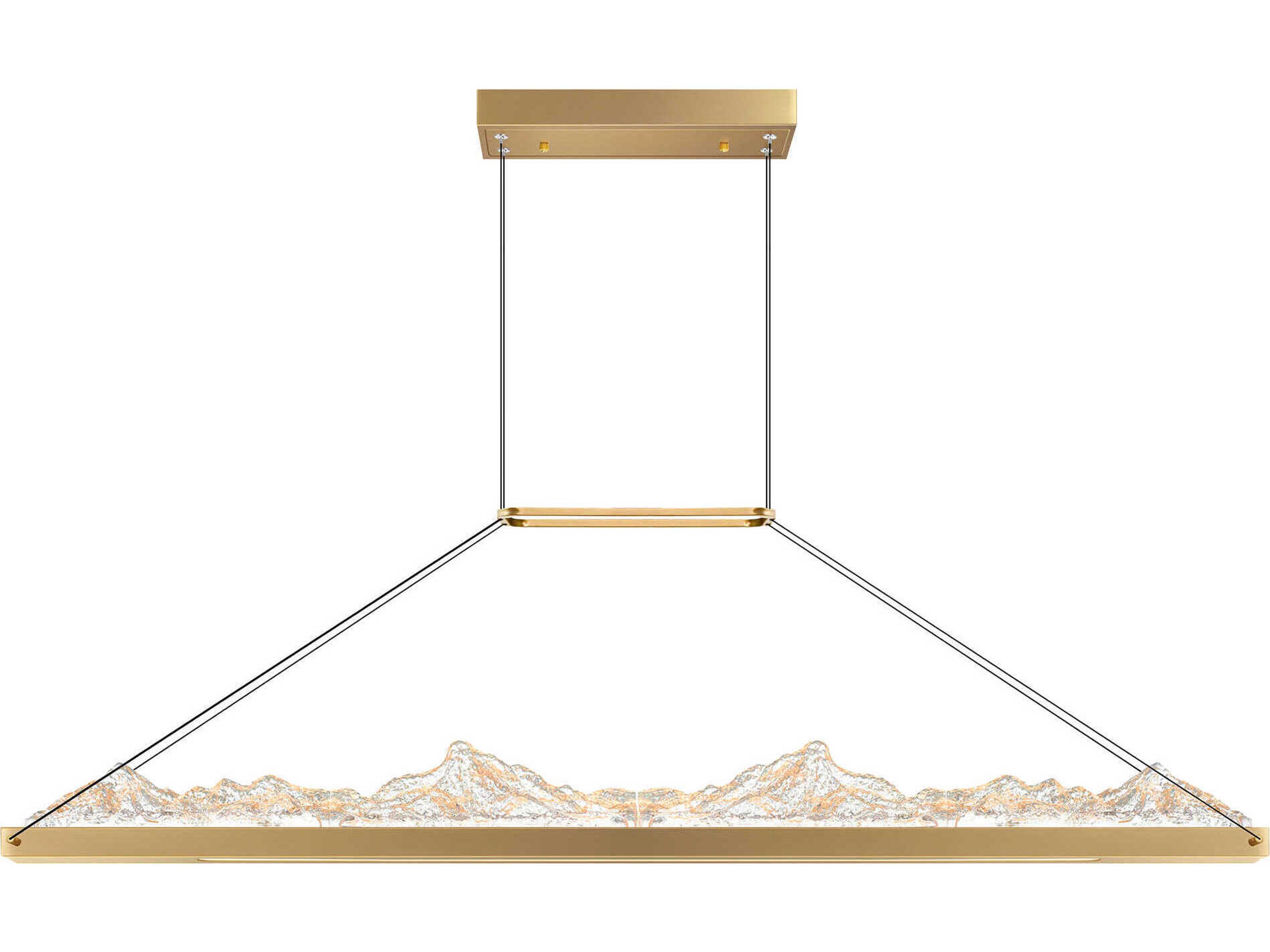 Himalayas Brass Island Pendant