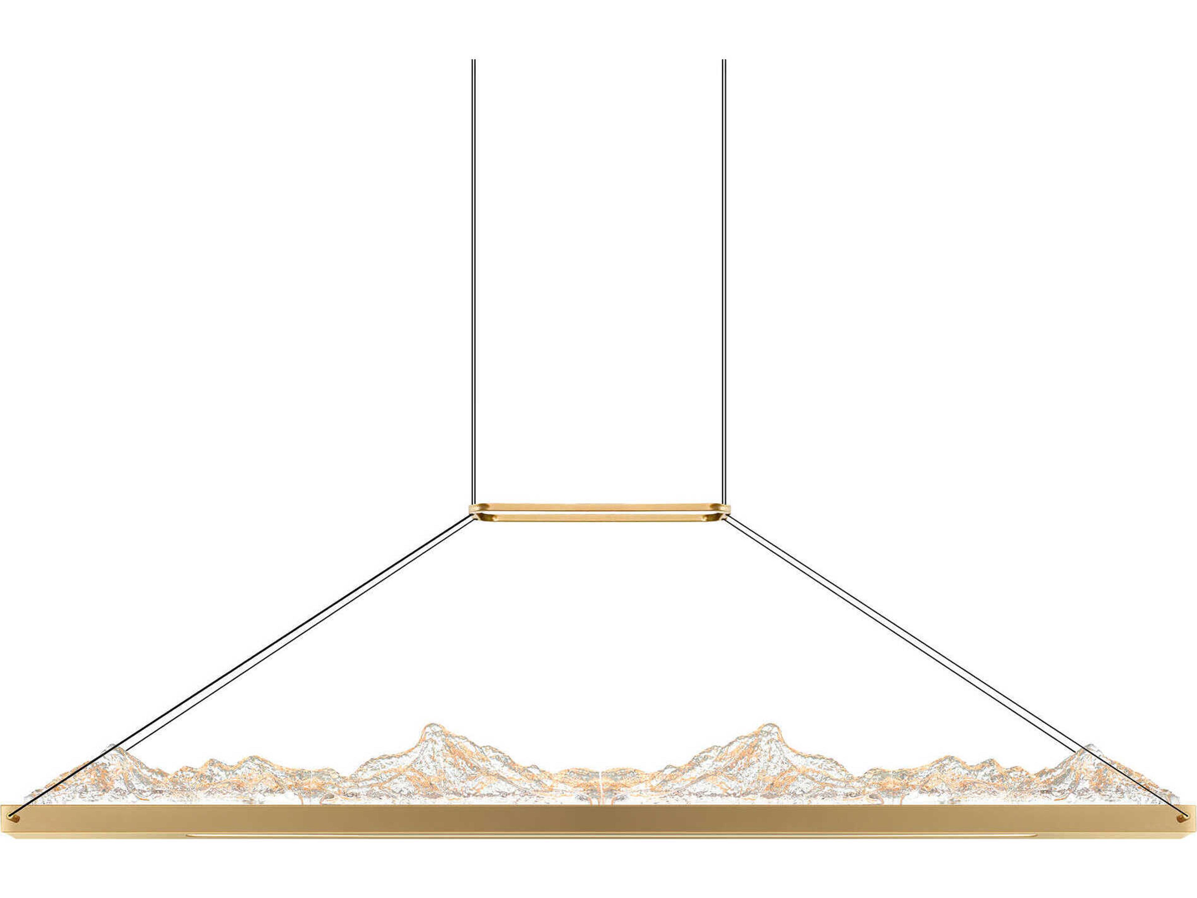 CWI Lighting Himalayas Brass Island Pendant