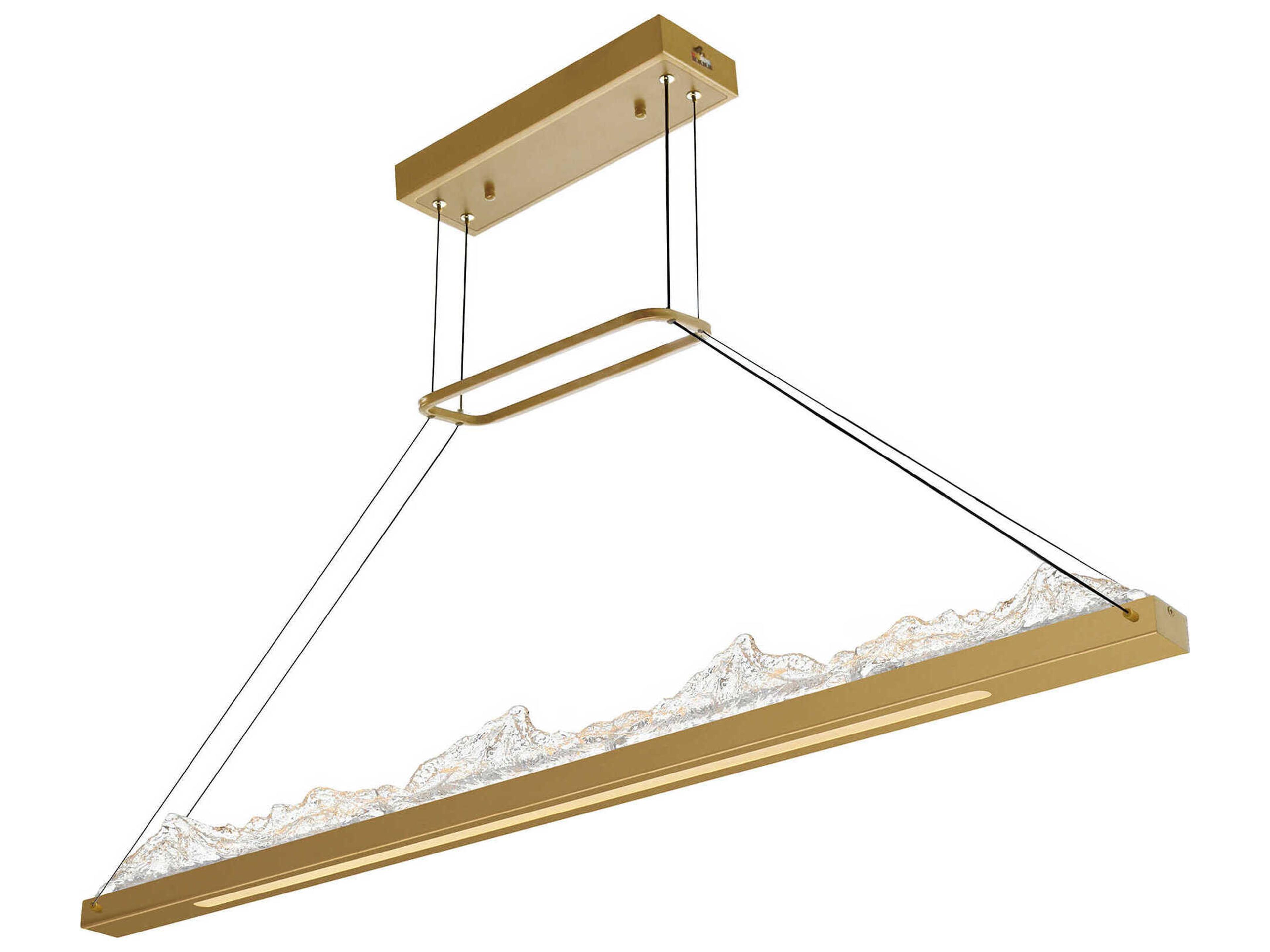 CWI Lighting Himalayas Brass Island Pendant