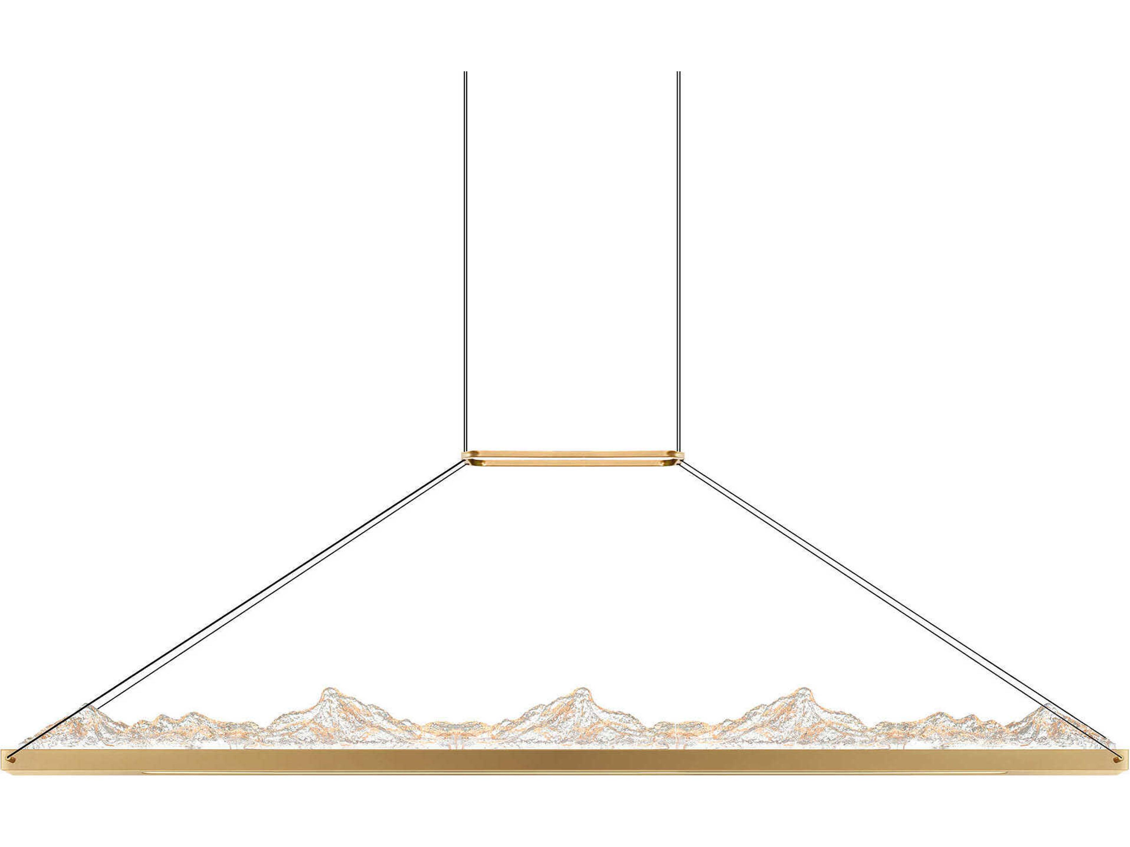 CWI Lighting Himalayas Brass Island Pendant