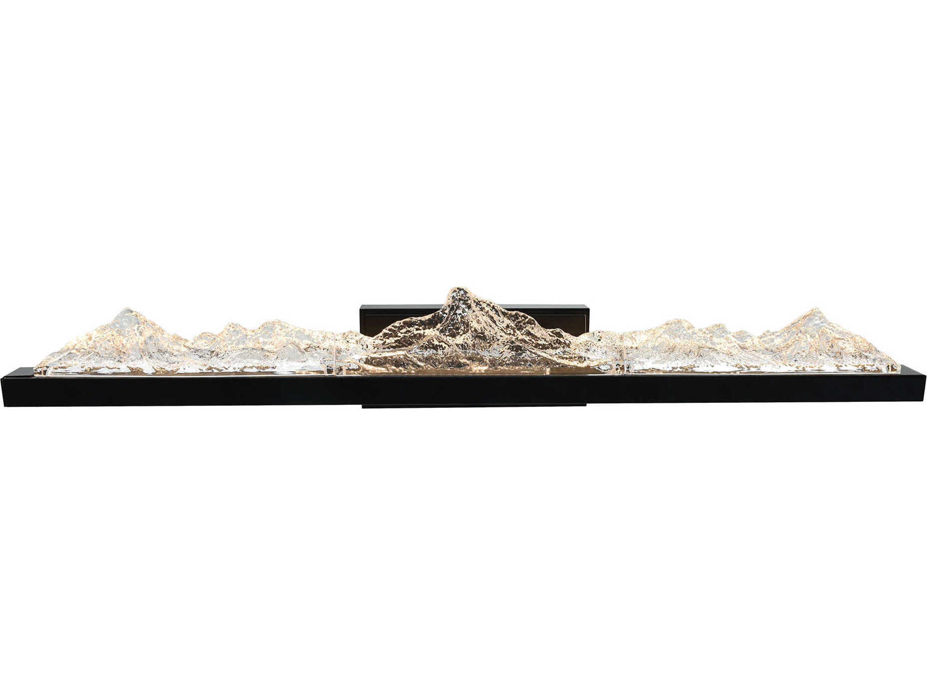 CWI Lighting Himalayas Black Vanity Light