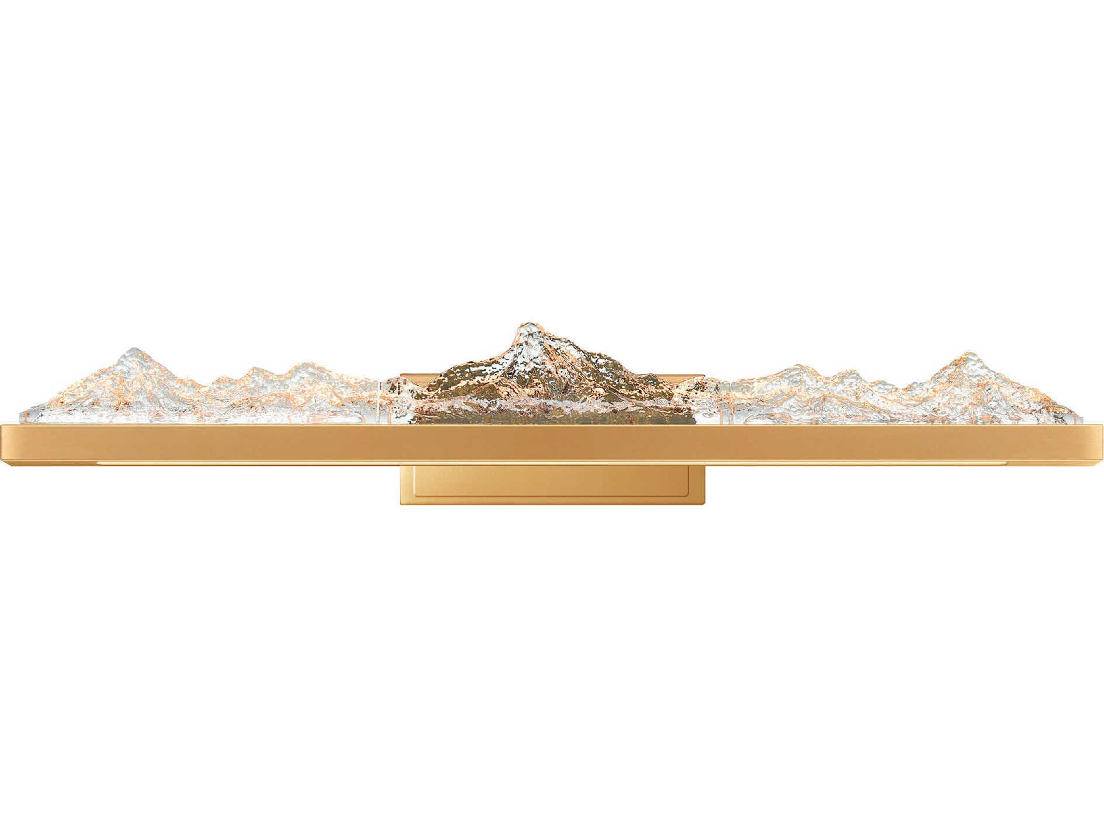 Himalayas Brass Vanity Light