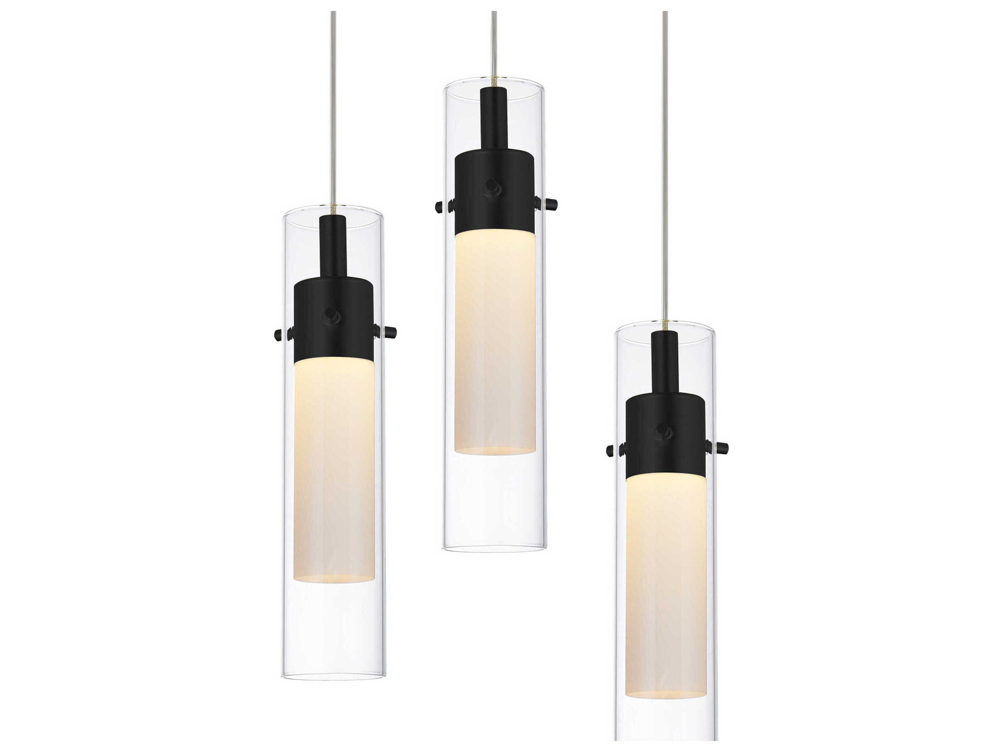 CWI Lighting Olinda Black Pendant
