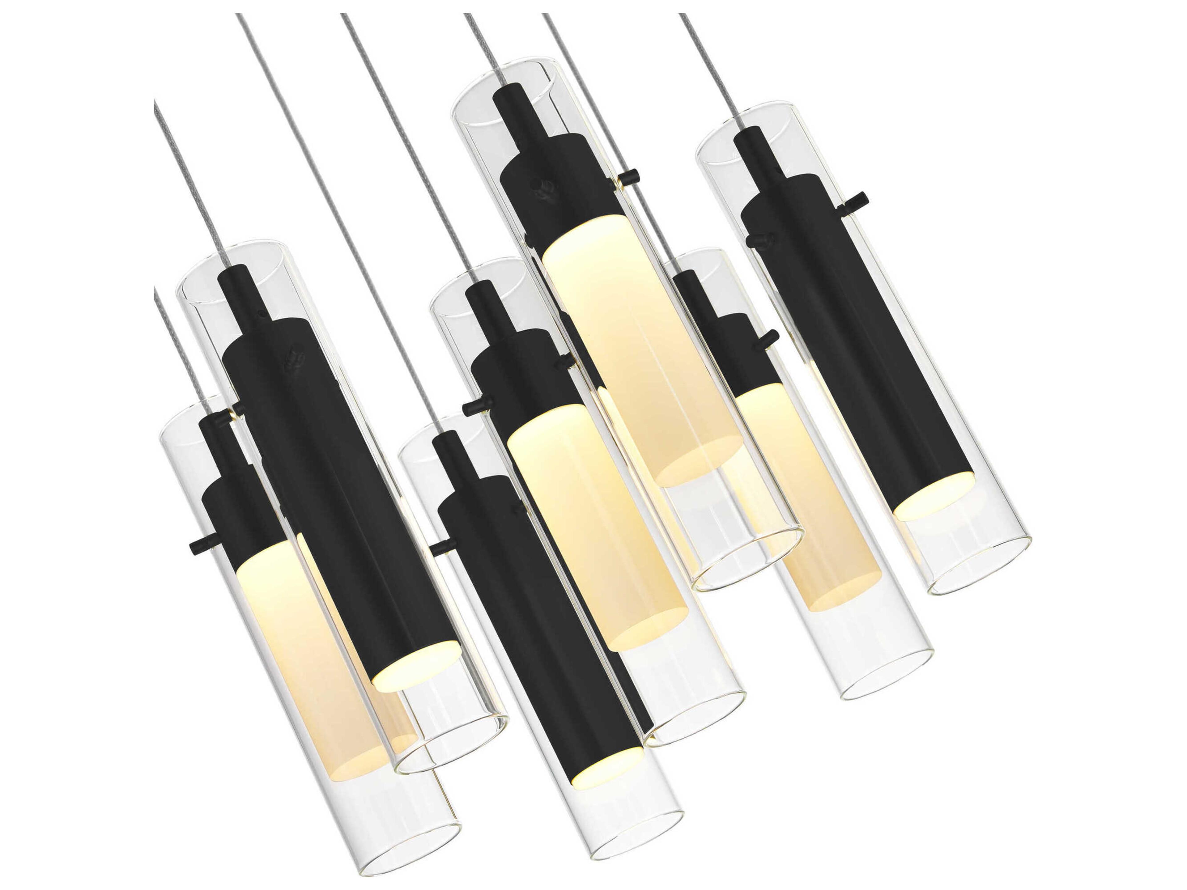 CWI Lighting Olinda Black Pendant