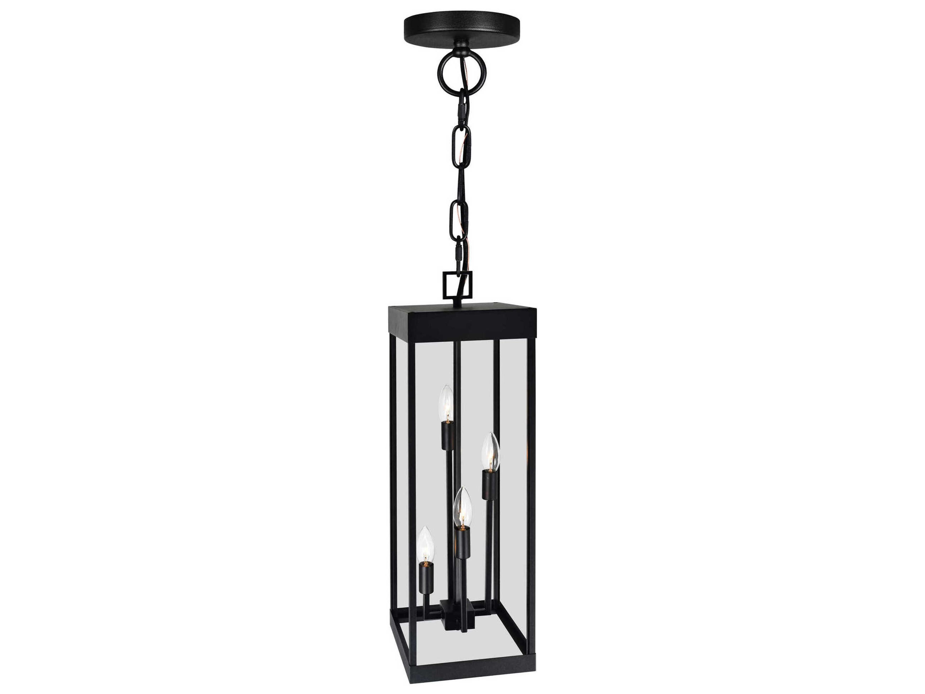 CWI Lighting Windsor 4-Light Outdoor Hanging Light