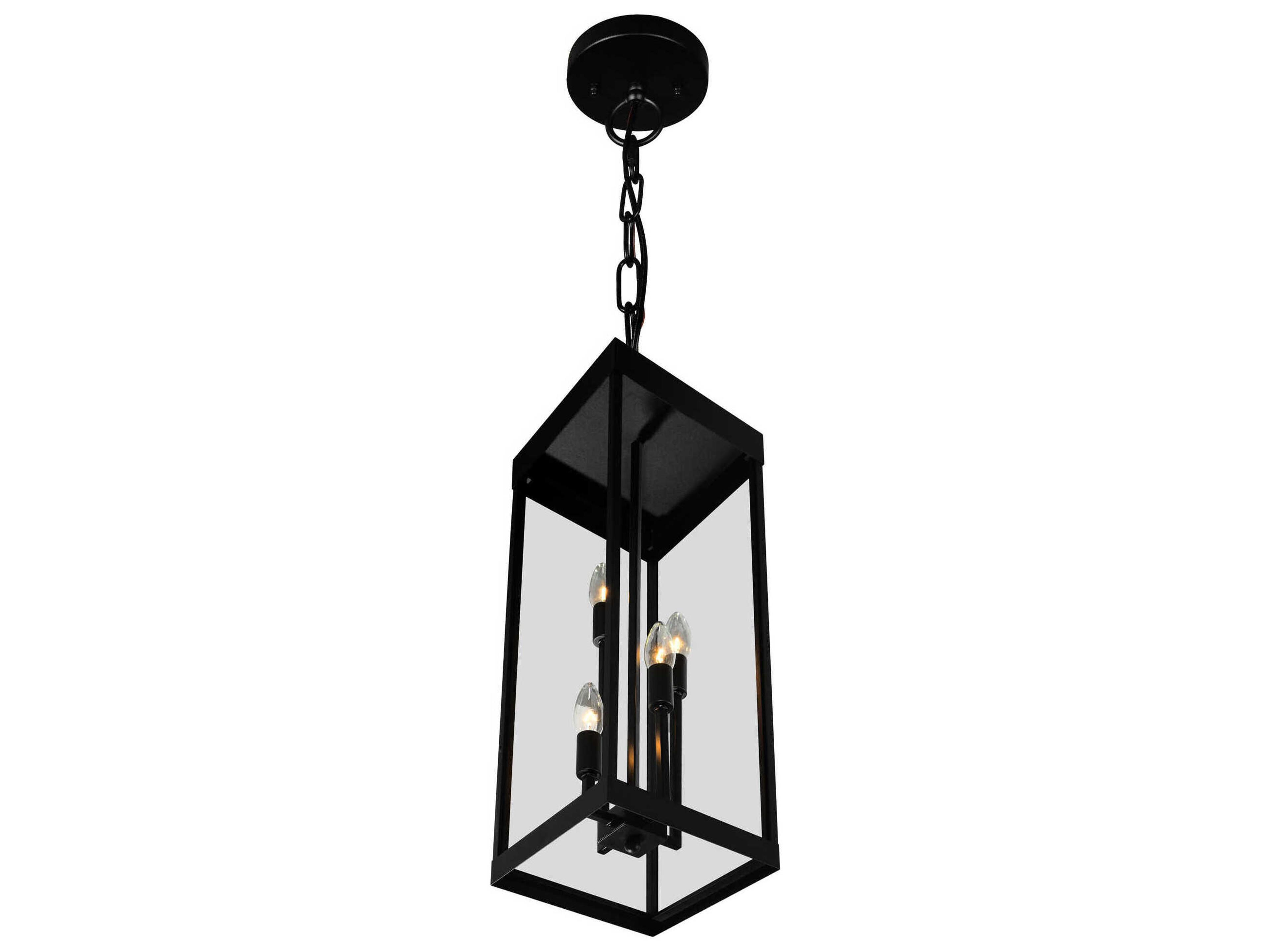 CWI Lighting Windsor 4-Light Outdoor Hanging Light