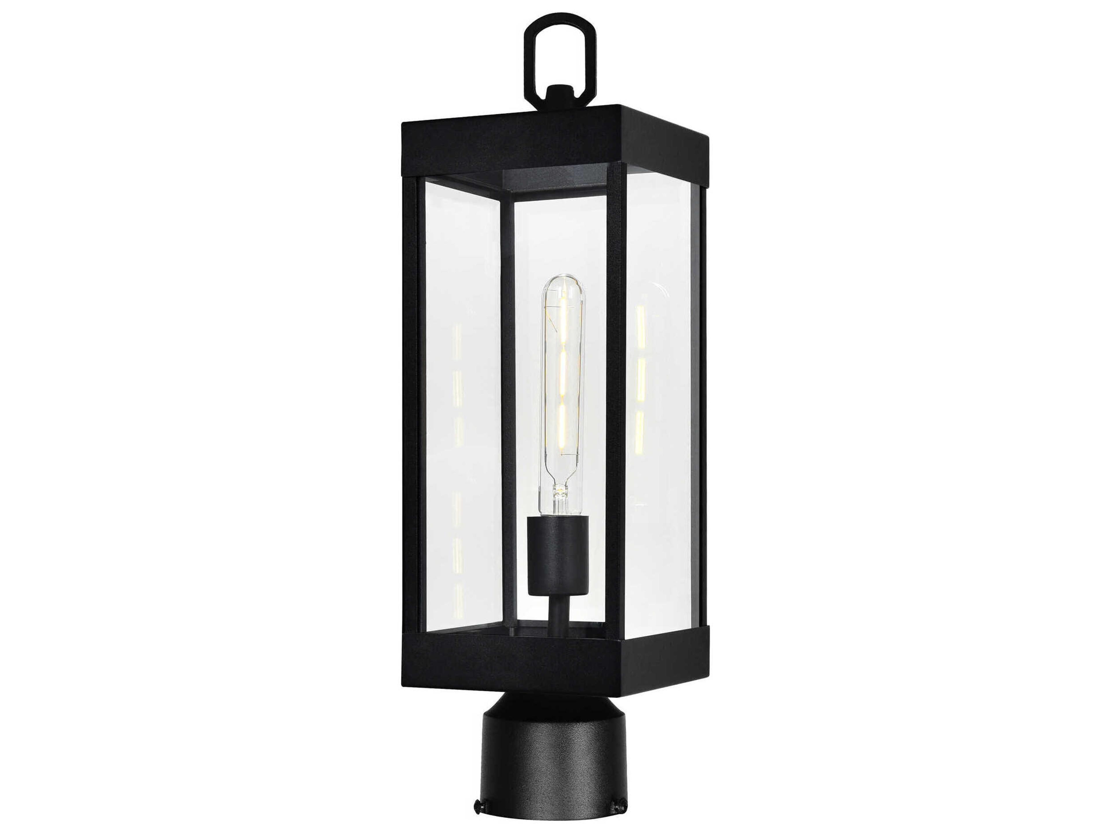 CWI Lighting Windsor 1-Light Outdoor Post Light
