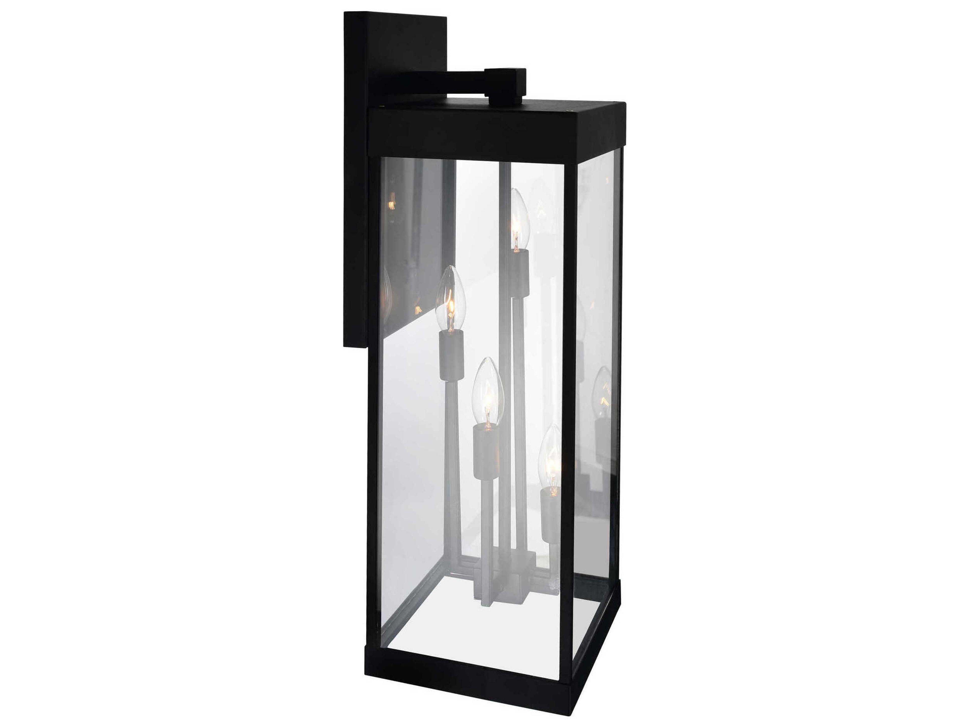 CWI Lighting Windsor 4-Light Outdoor Wall Light